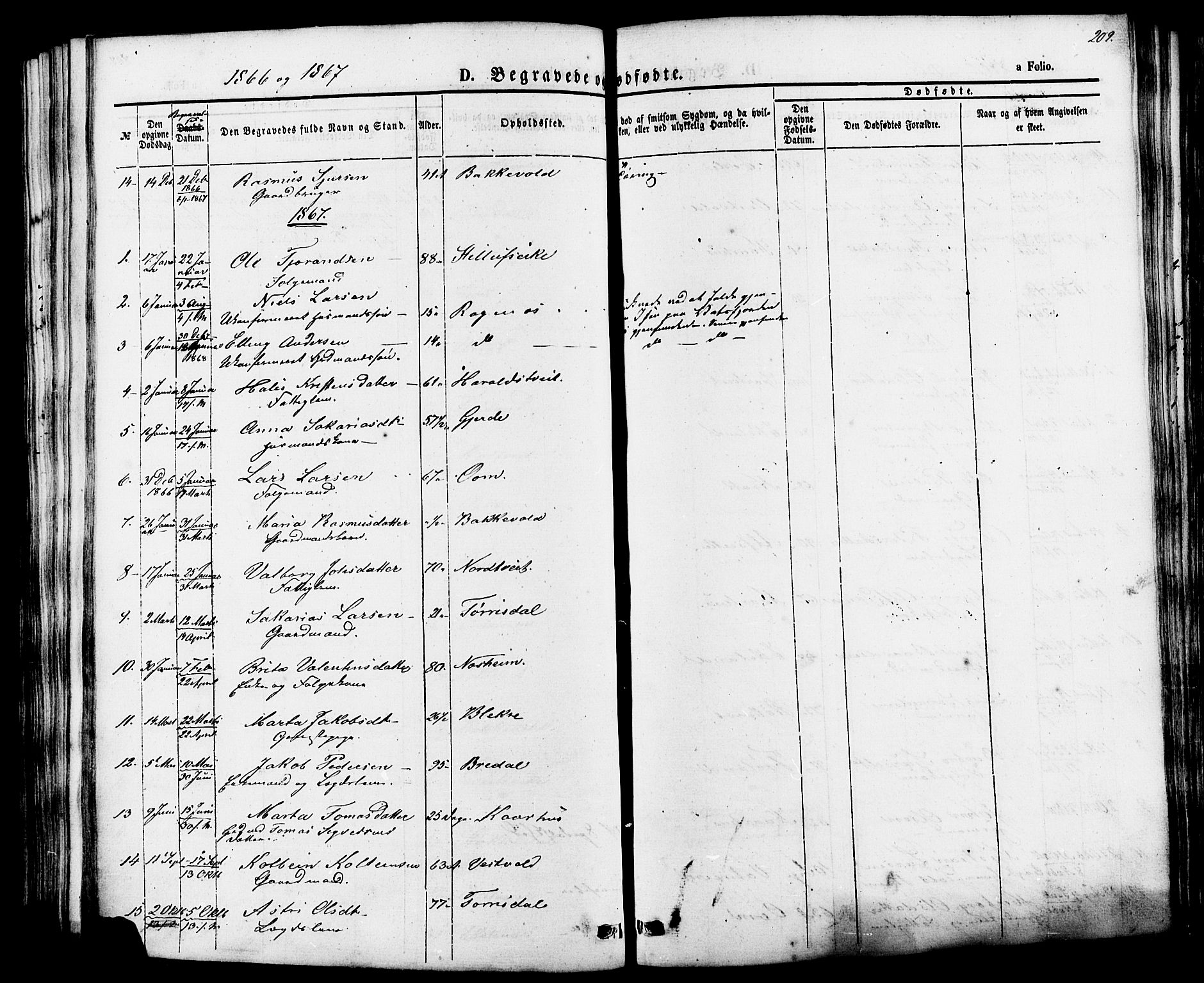 Skjold sokneprestkontor, AV/SAST-A-101847/H/Ha/Haa/L0007: Parish register (official) no. A 7, 1857-1882, p. 209