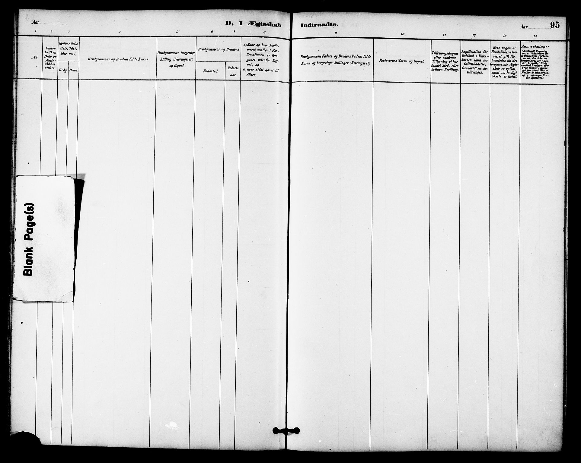 Ministerialprotokoller, klokkerbøker og fødselsregistre - Nordland, AV/SAT-A-1459/876/L1097: Parish register (official) no. 876A03, 1886-1896, p. 95