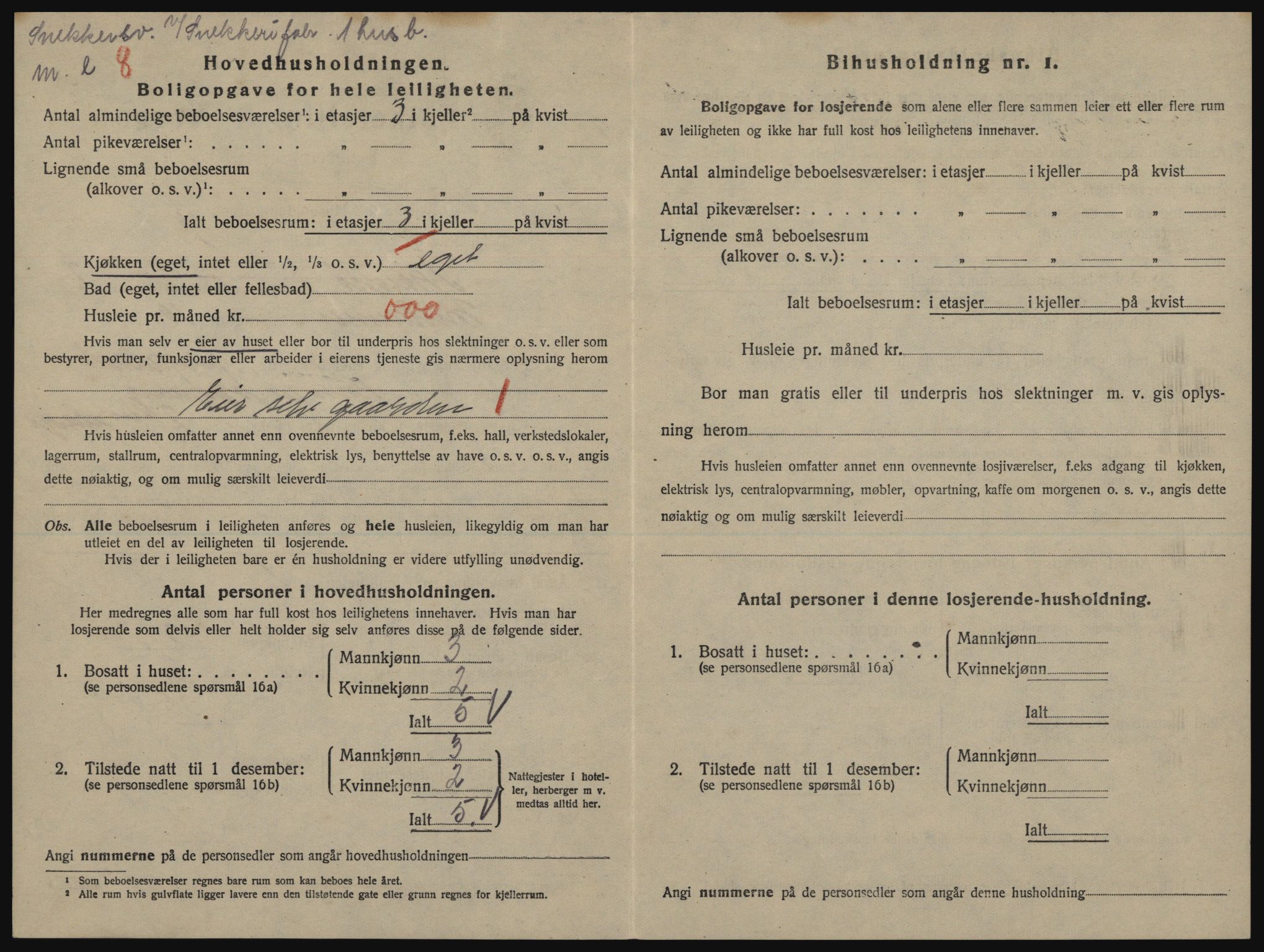 SATØ, 1920 census for Tromsø, 1920, p. 2888