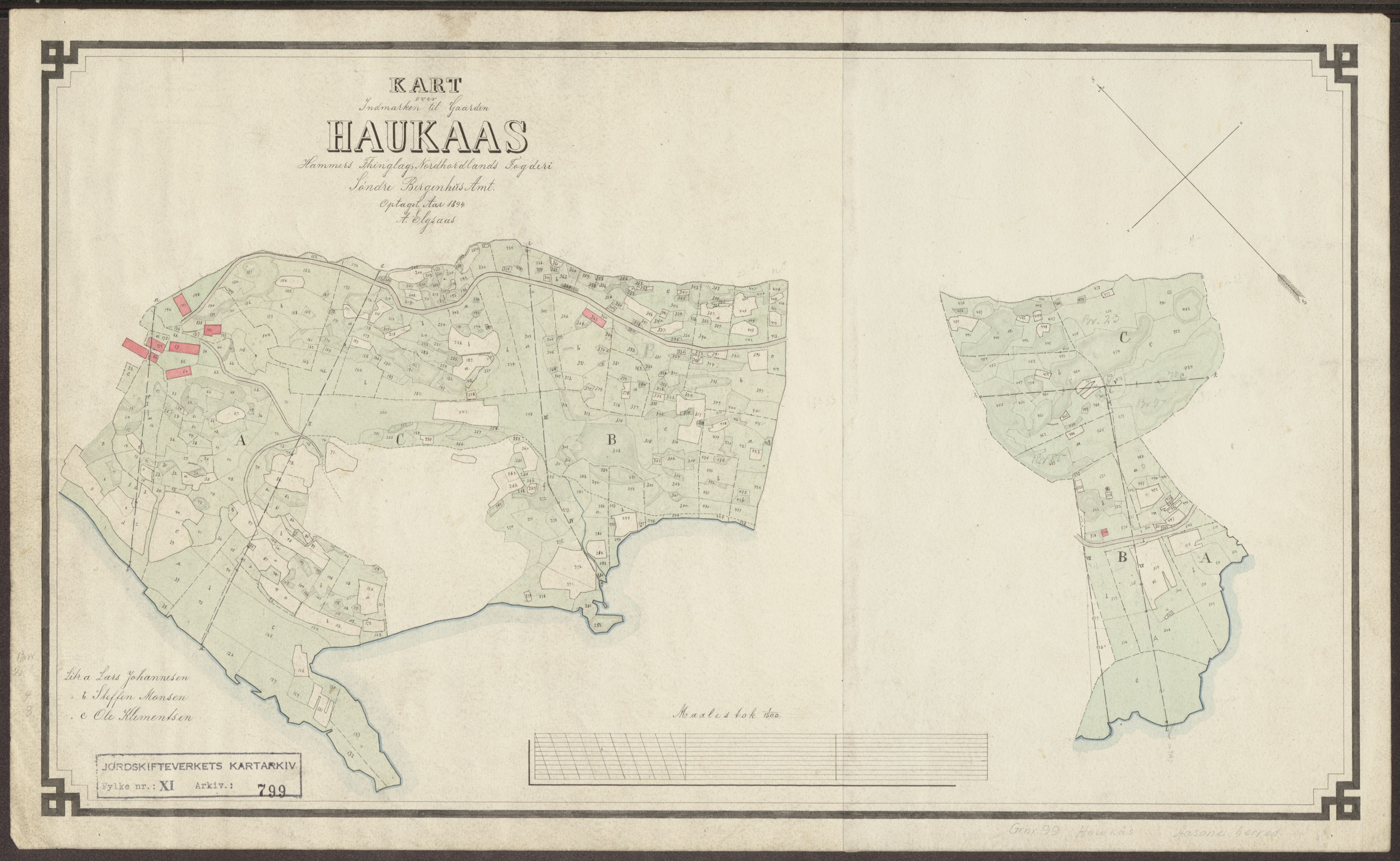 Jordskifteverkets kartarkiv, AV/RA-S-3929/T, 1859-1988, p. 929