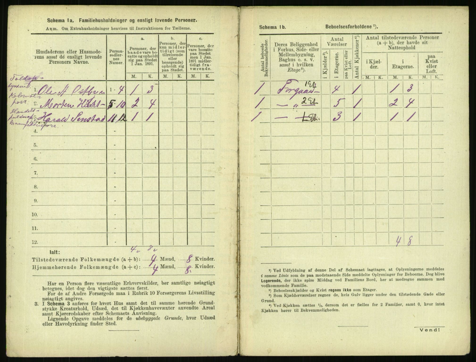 RA, 1891 census for 0301 Kristiania, 1891, p. 108241