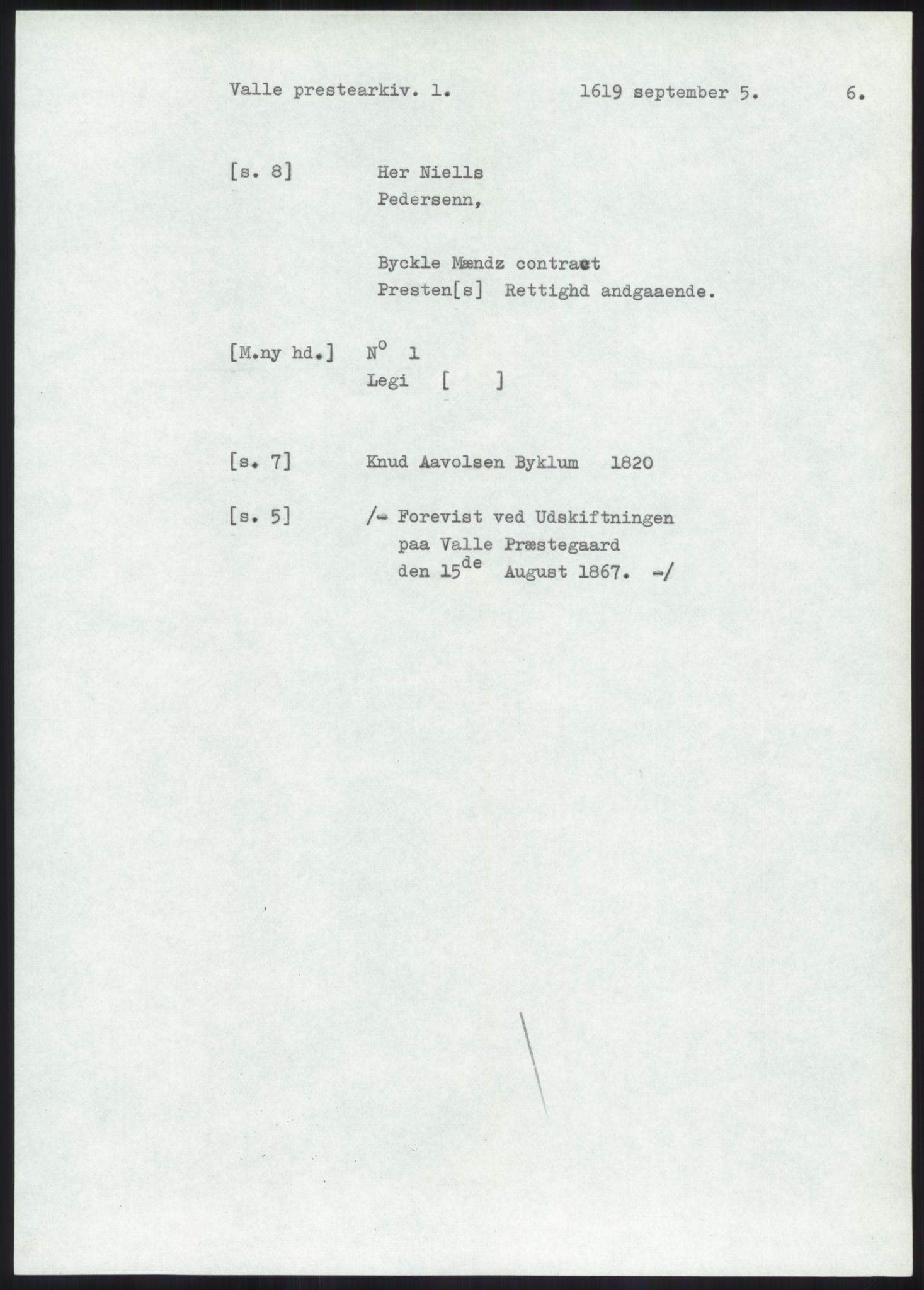 Samlinger til kildeutgivelse, Diplomavskriftsamlingen, RA/EA-4053/H/Ha, p. 291