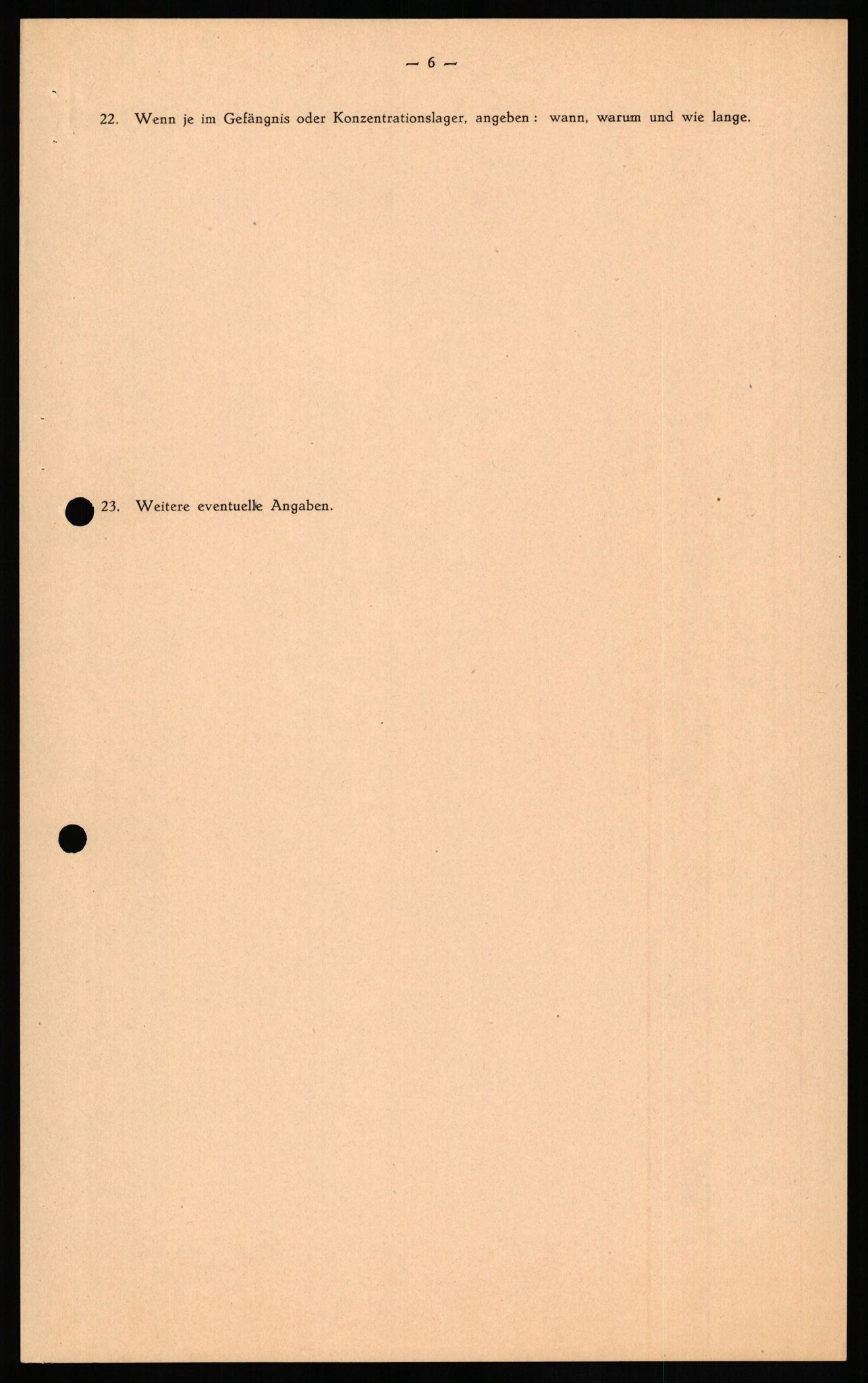 Forsvaret, Forsvarets overkommando II, AV/RA-RAFA-3915/D/Db/L0018: CI Questionaires. Tyske okkupasjonsstyrker i Norge. Tyskere., 1945-1946, p. 404