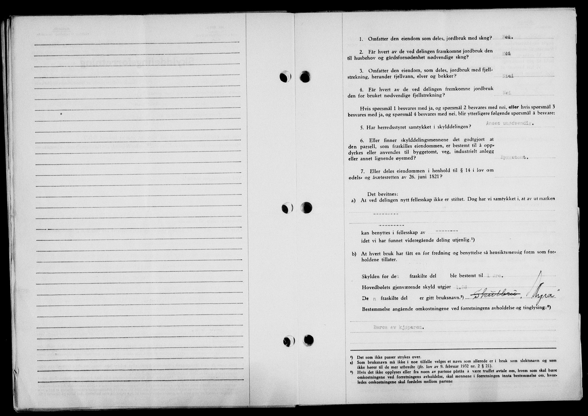 Lofoten sorenskriveri, SAT/A-0017/1/2/2C/L0022a: Mortgage book no. 22a, 1949-1950, Diary no: : 2740/1949