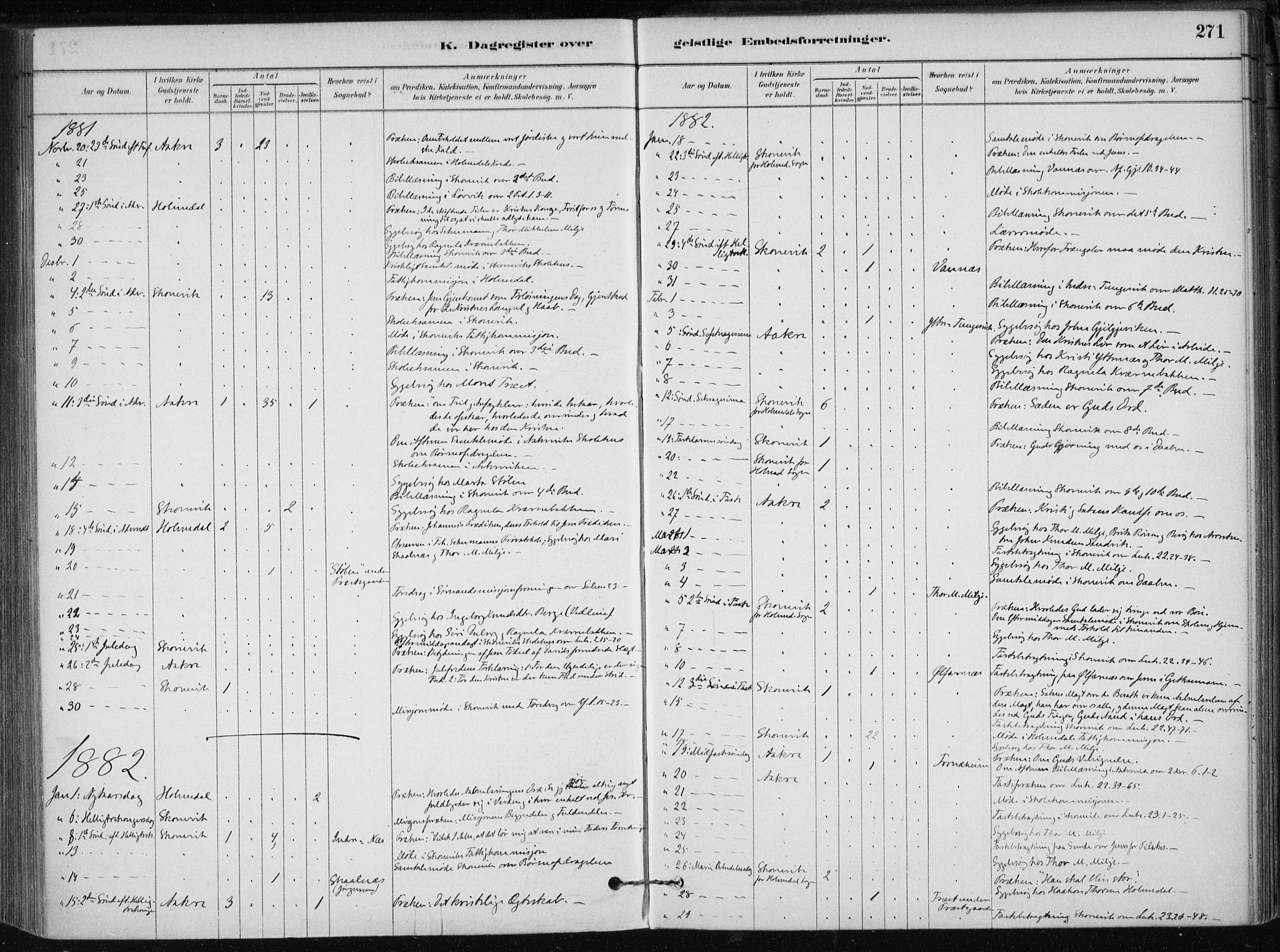 Skånevik sokneprestembete, SAB/A-77801/H/Haa: Parish register (official) no. B 1, 1879-1914, p. 271
