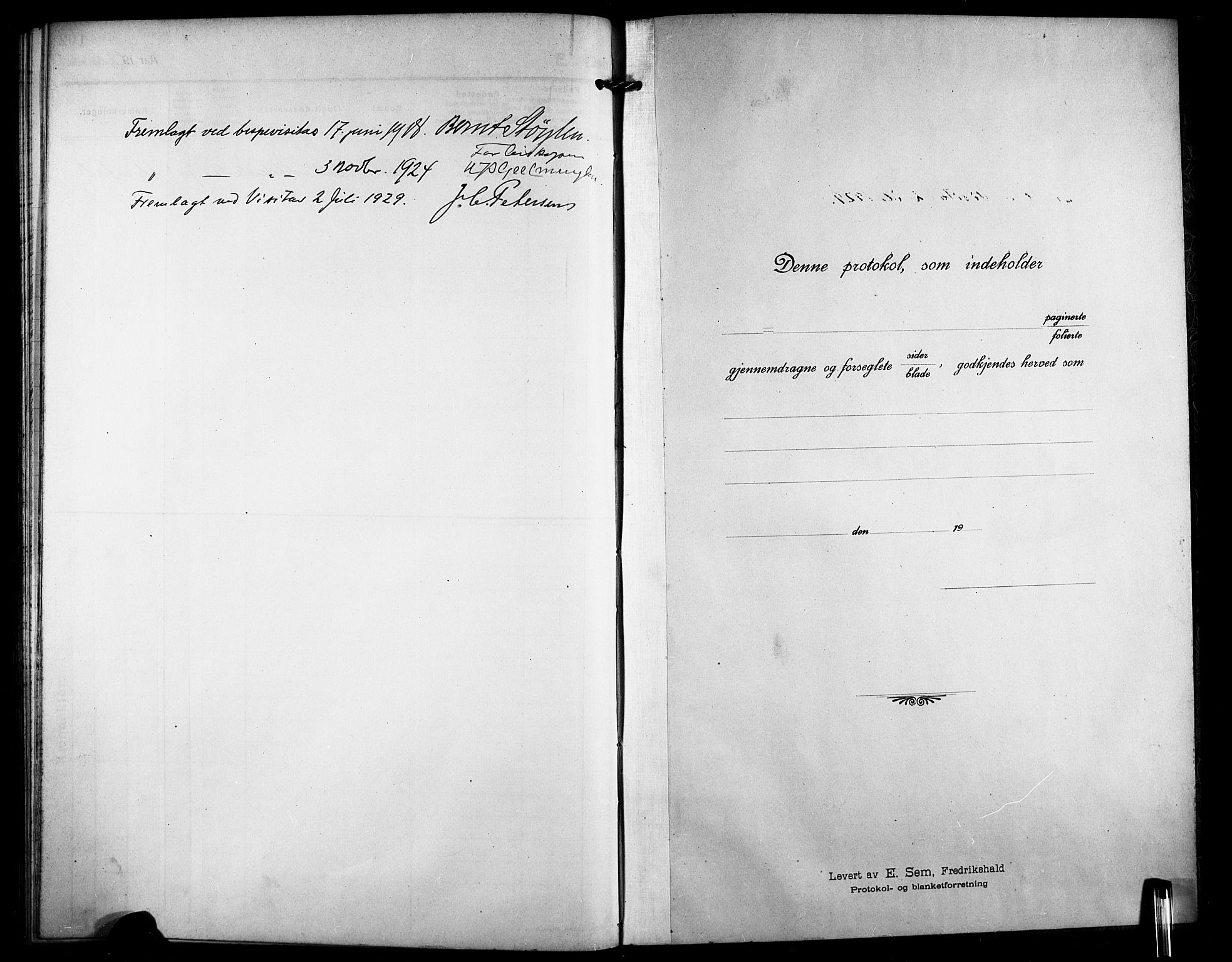 Skjold sokneprestkontor, SAST/A-101847/H/Ha/Hab/L0009: Parish register (copy) no. B 9, 1914-1925