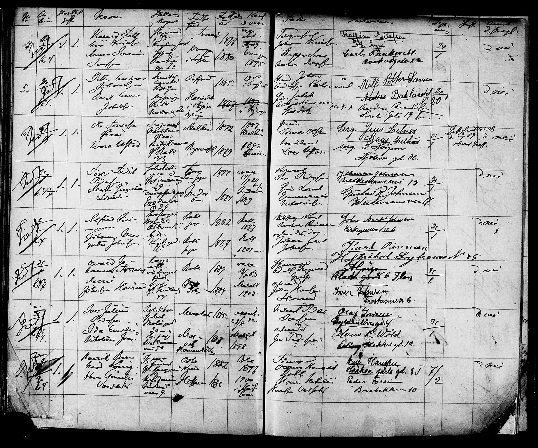 Ministerialprotokoller, klokkerbøker og fødselsregistre - Sør-Trøndelag, SAT/A-1456/604/L0193: Banns register no. 604A14, 1906-1912
