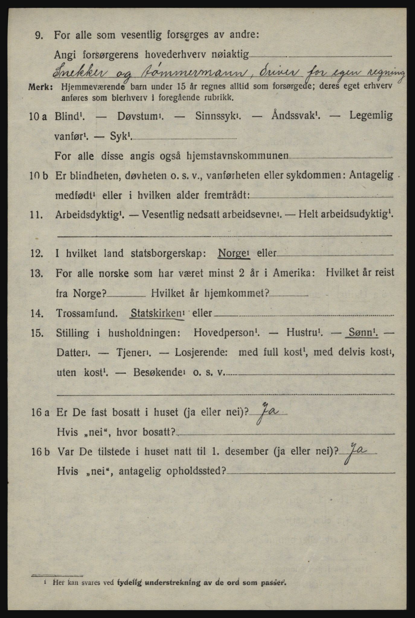 SAO, 1920 census for Idd, 1920, p. 13740