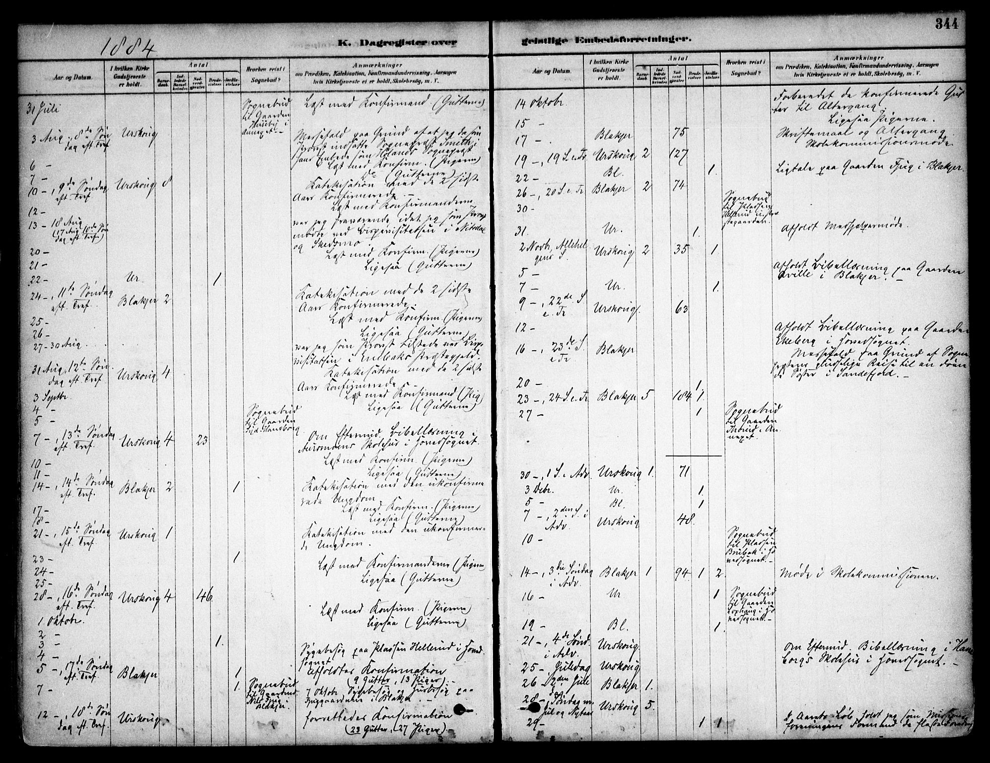 Aurskog prestekontor Kirkebøker, AV/SAO-A-10304a/F/Fa/L0008: Parish register (official) no. I 8, 1878-1937, p. 344