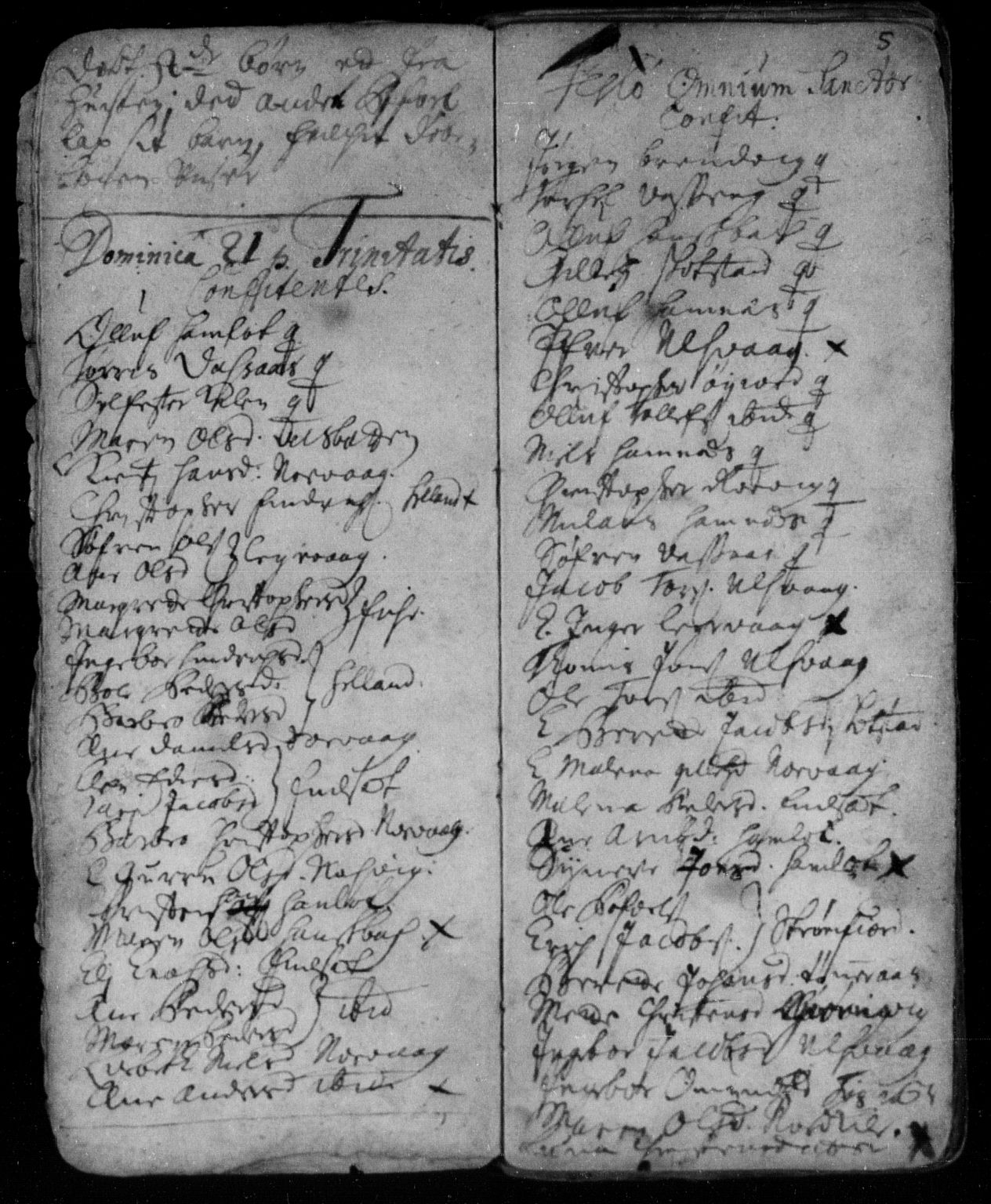 Ministerialprotokoller, klokkerbøker og fødselsregistre - Nordland, SAT/A-1459/859/L0840: Parish register (official) no. 859A00, 1708-1738, p. 5