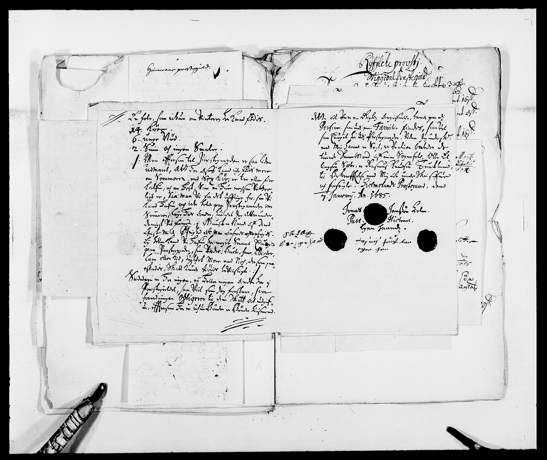 Rentekammeret inntil 1814, Reviderte regnskaper, Fogderegnskap, AV/RA-EA-4092/R47/L2854: Fogderegnskap Ryfylke, 1684, p. 236