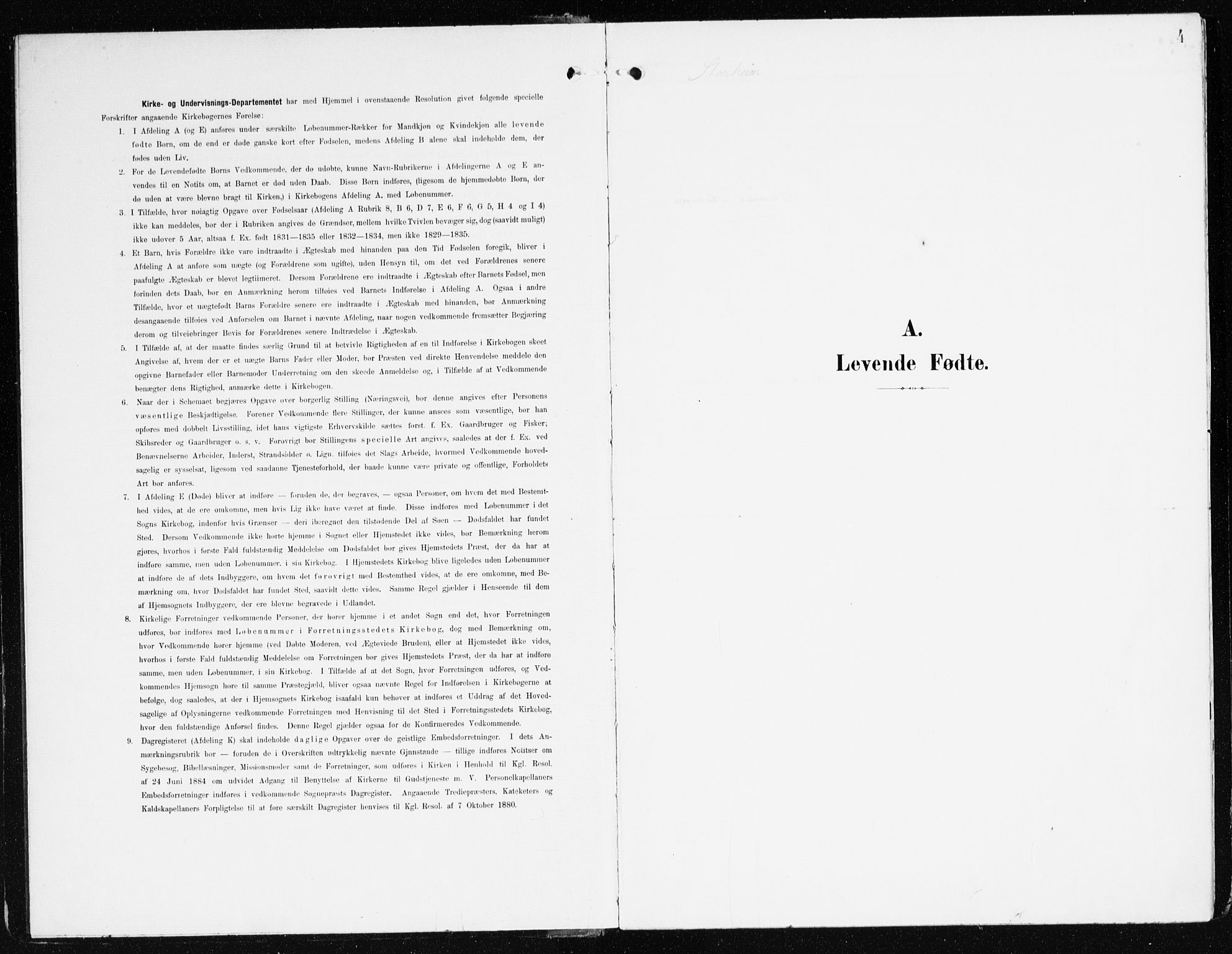 Eid sokneprestembete, AV/SAB-A-82301/H/Haa/Haac/L0002: Parish register (official) no. C 2, 1899-1927, p. 4