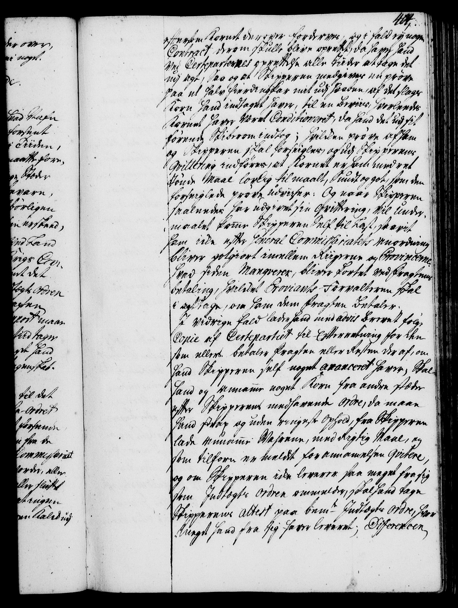 Rentekammeret, Kammerkanselliet, RA/EA-3111/G/Gg/Ggi/L0002: Norsk instruksjonsprotokoll med register (merket RK 53.35), 1729-1751, p. 404
