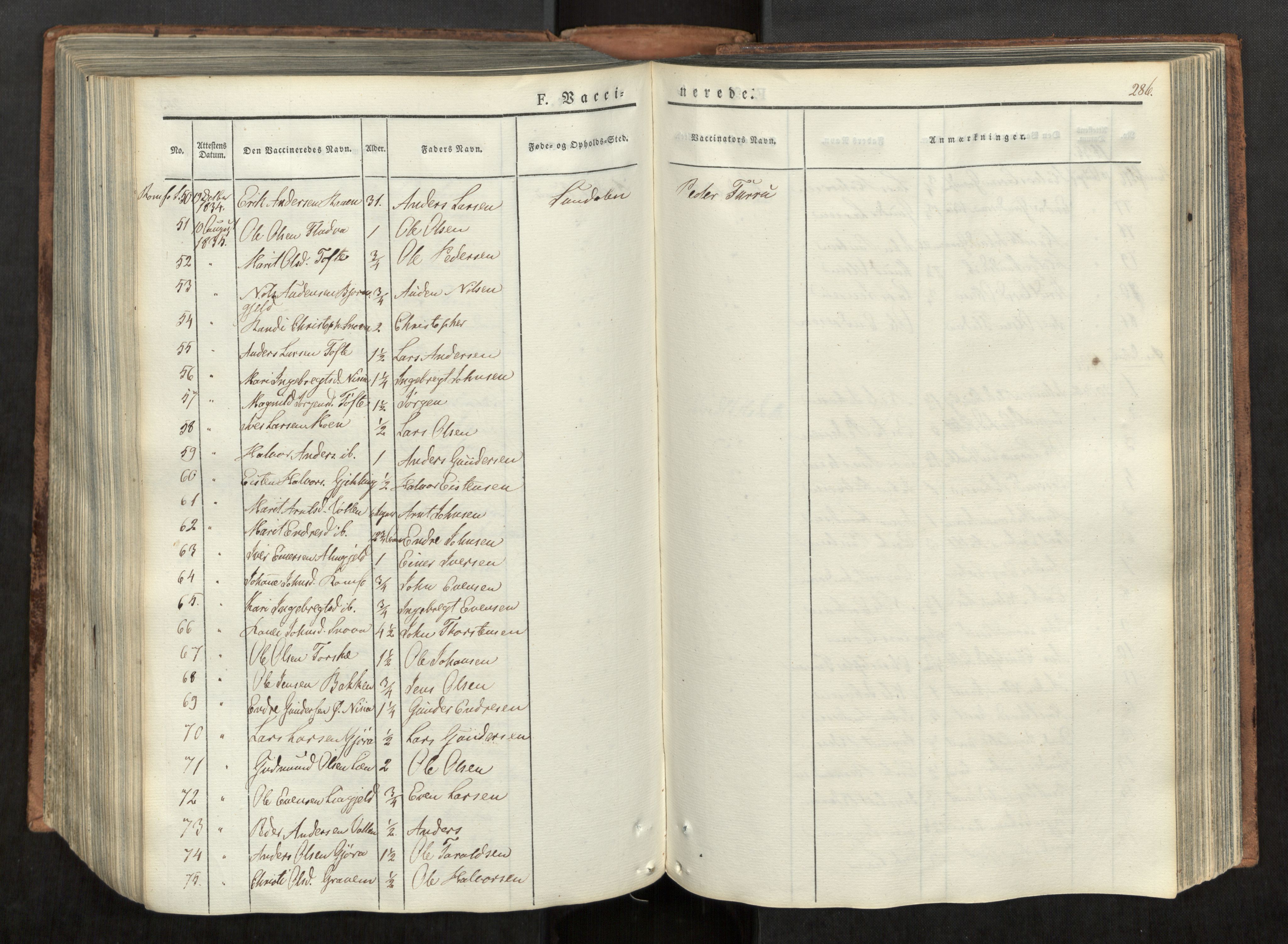 Ministerialprotokoller, klokkerbøker og fødselsregistre - Møre og Romsdal, SAT/A-1454/590/L1012: Parish register (official) no. 590A04, 1832-1846, p. 286