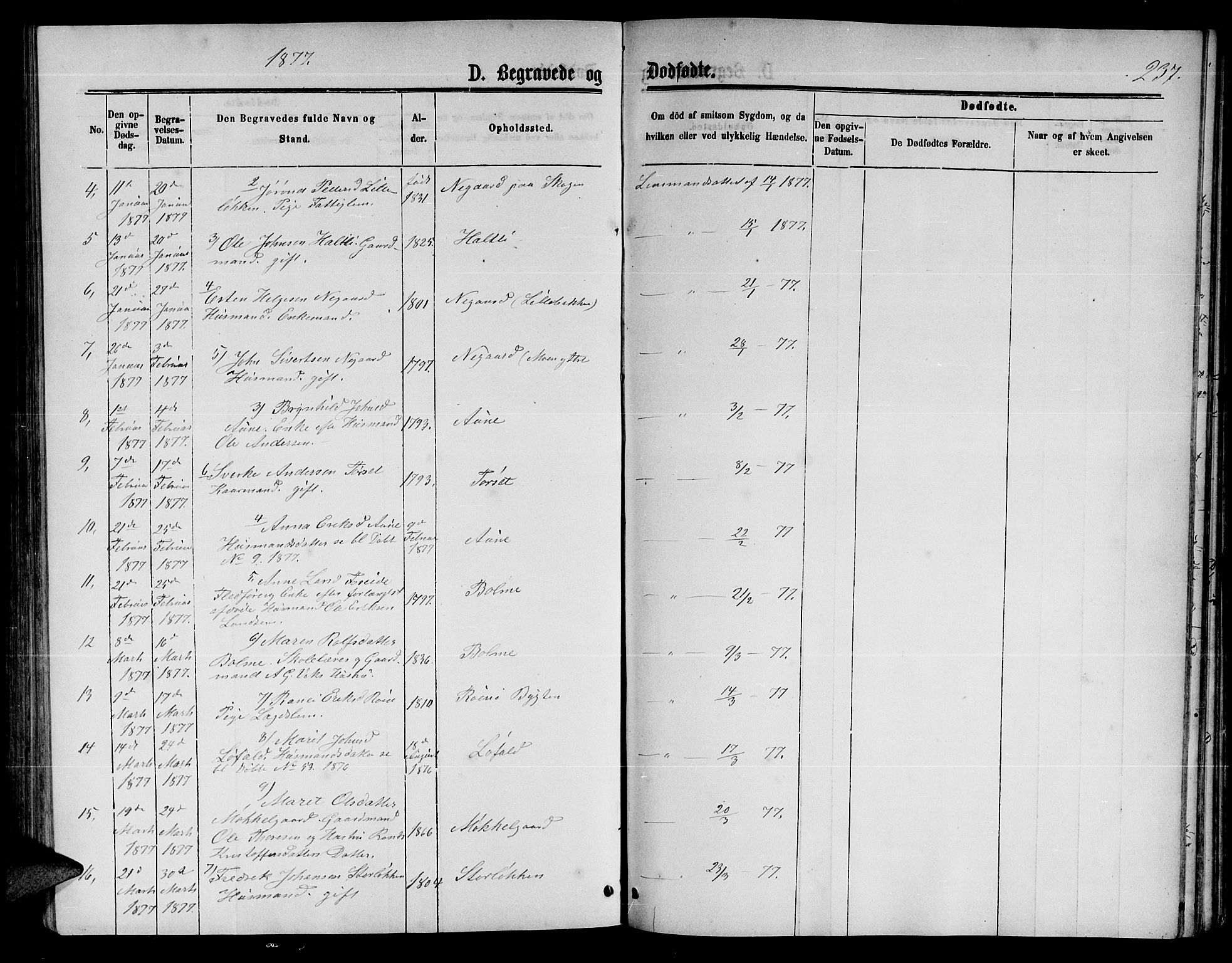 Ministerialprotokoller, klokkerbøker og fødselsregistre - Møre og Romsdal, AV/SAT-A-1454/598/L1076: Parish register (copy) no. 598C01, 1867-1878, p. 237