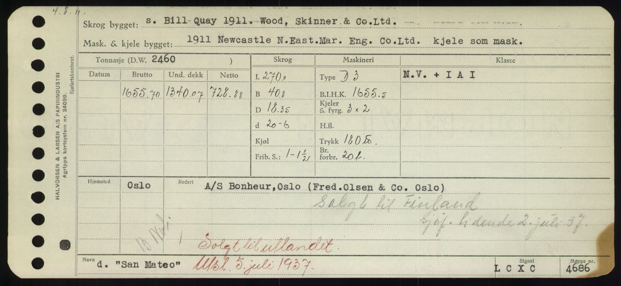 Sjøfartsdirektoratet med forløpere, Skipsmålingen, AV/RA-S-1627/H/Hd/L0032: Fartøy, San-Seve, p. 17