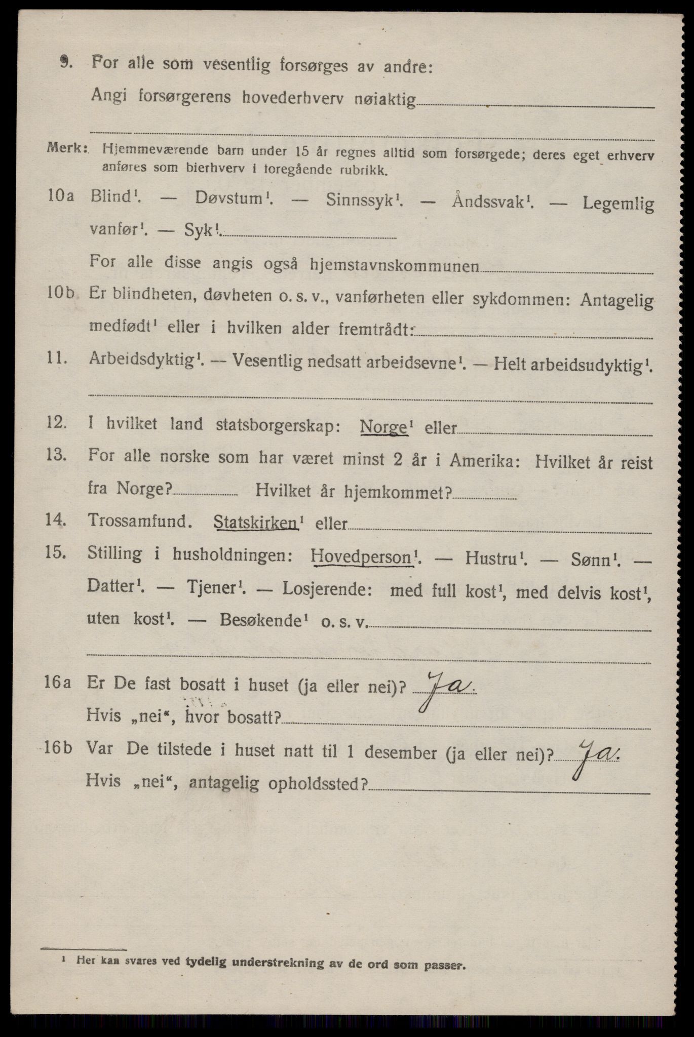 SAKO, 1920 census for Kviteseid, 1920, p. 7952