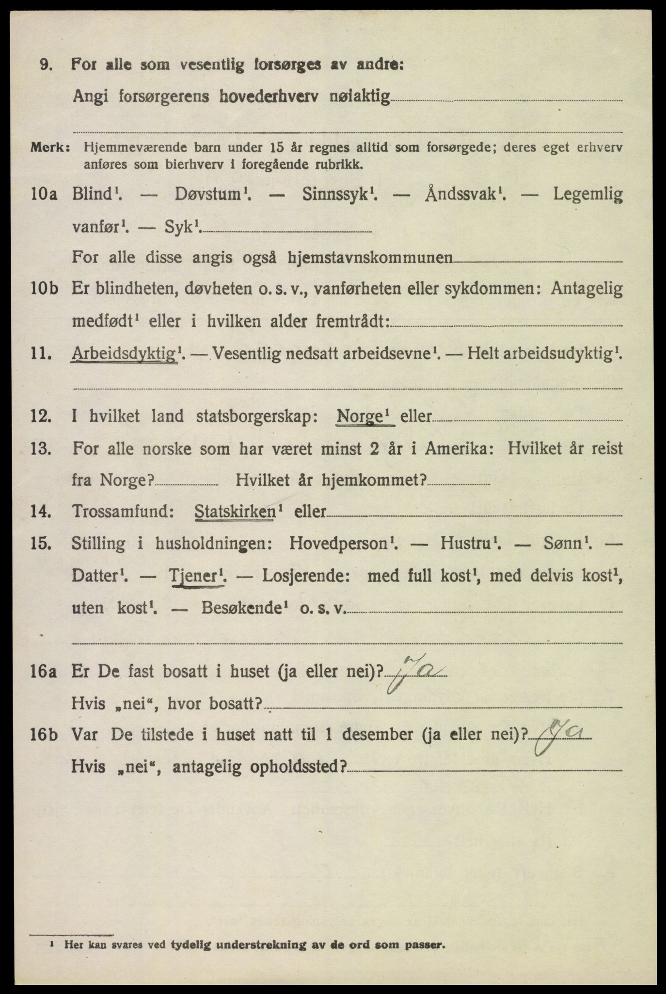 SAH, 1920 census for Ringsaker, 1920, p. 11521