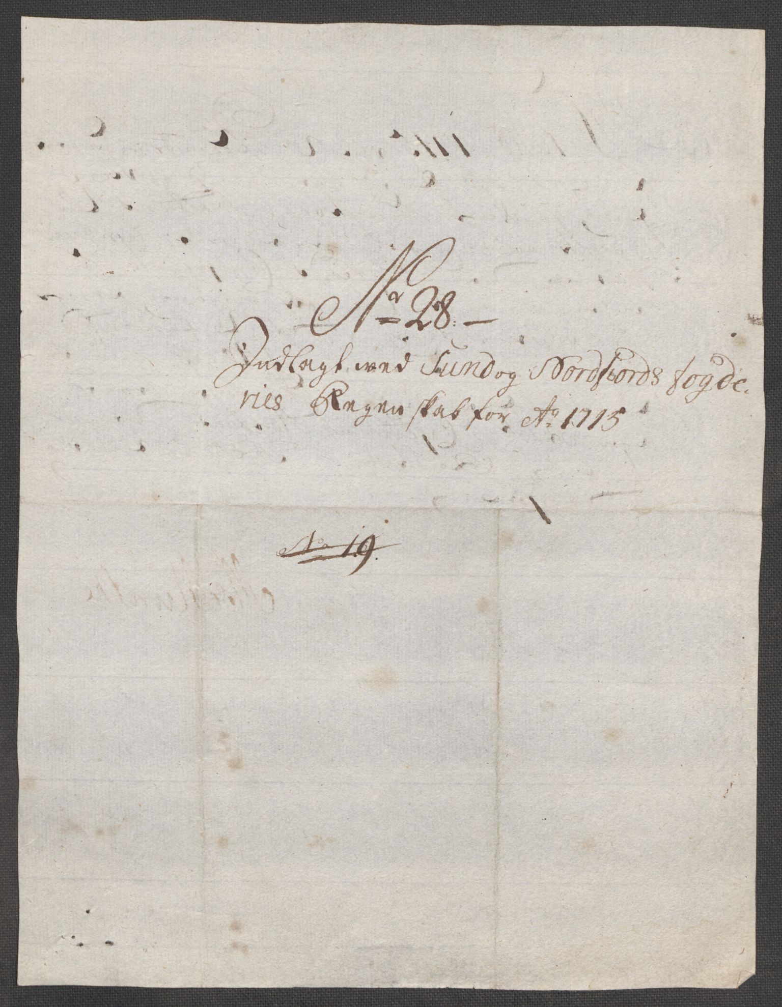 Rentekammeret inntil 1814, Reviderte regnskaper, Fogderegnskap, AV/RA-EA-4092/R53/L3439: Fogderegnskap Sunn- og Nordfjord, 1715, p. 498