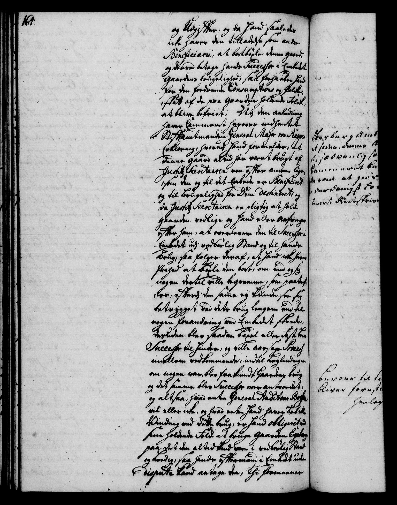 Rentekammeret, Kammerkanselliet, RA/EA-3111/G/Gh/Gha/L0024: Norsk ekstraktmemorialprotokoll (merket RK 53.69), 1742-1743, p. 164
