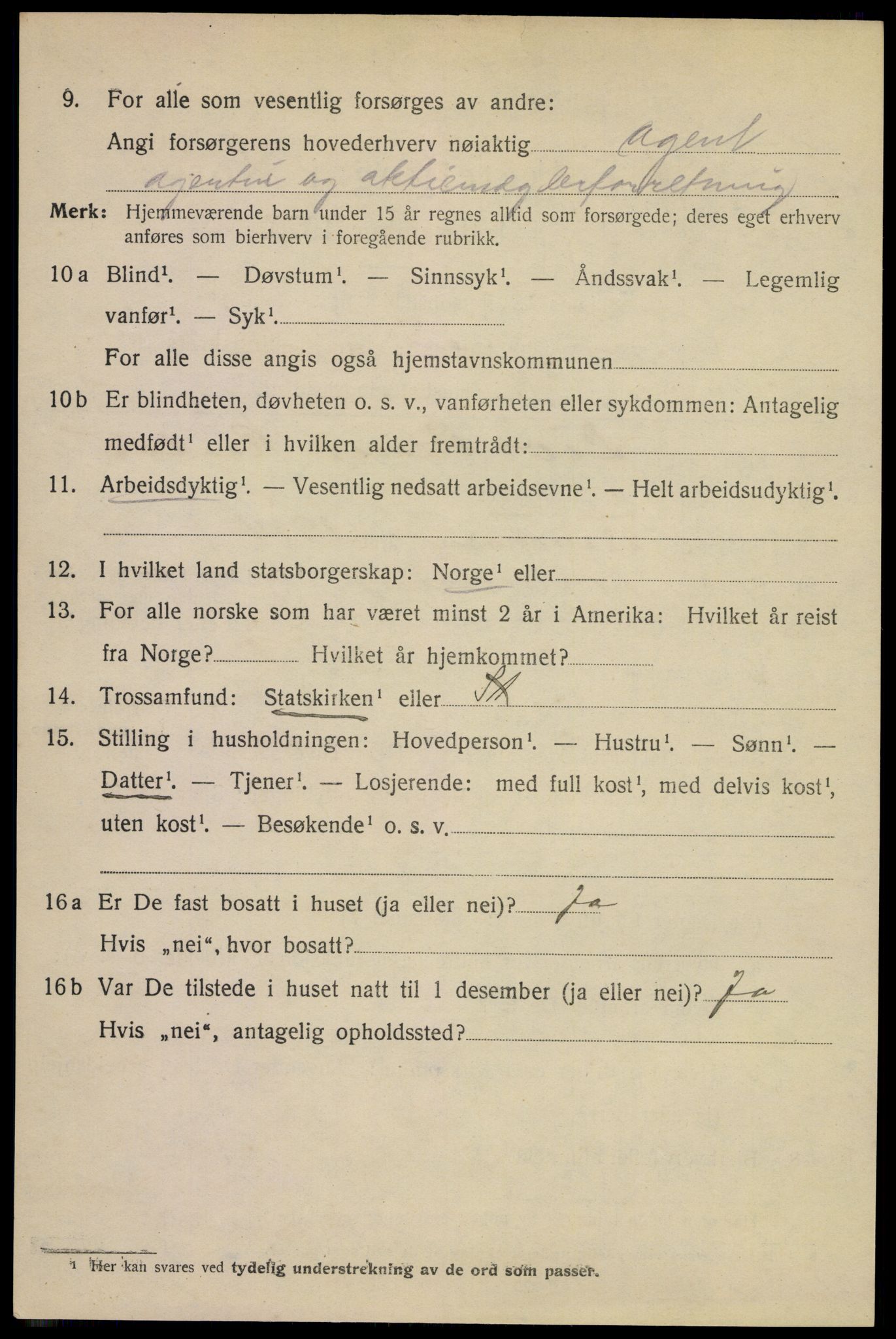 SAKO, 1920 census for Drammen, 1920, p. 33272