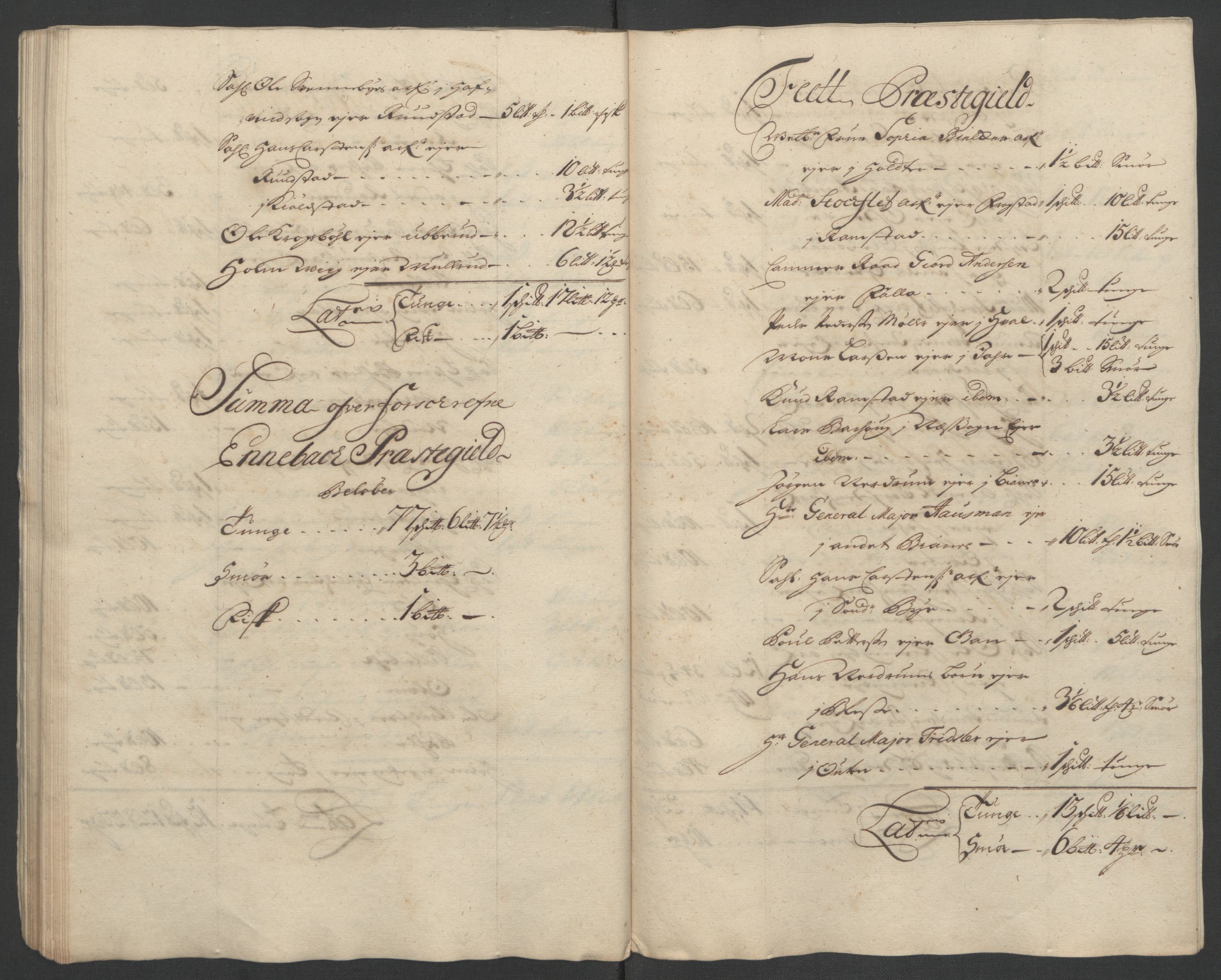 Rentekammeret inntil 1814, Reviderte regnskaper, Fogderegnskap, AV/RA-EA-4092/R11/L0590: Fogderegnskap Nedre Romerike, 1706-1707, p. 345