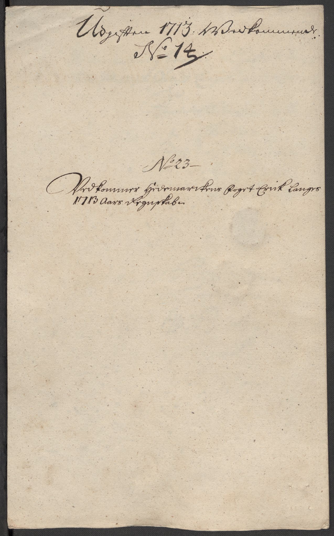 Rentekammeret inntil 1814, Reviderte regnskaper, Fogderegnskap, AV/RA-EA-4092/R16/L1050: Fogderegnskap Hedmark, 1713, p. 452