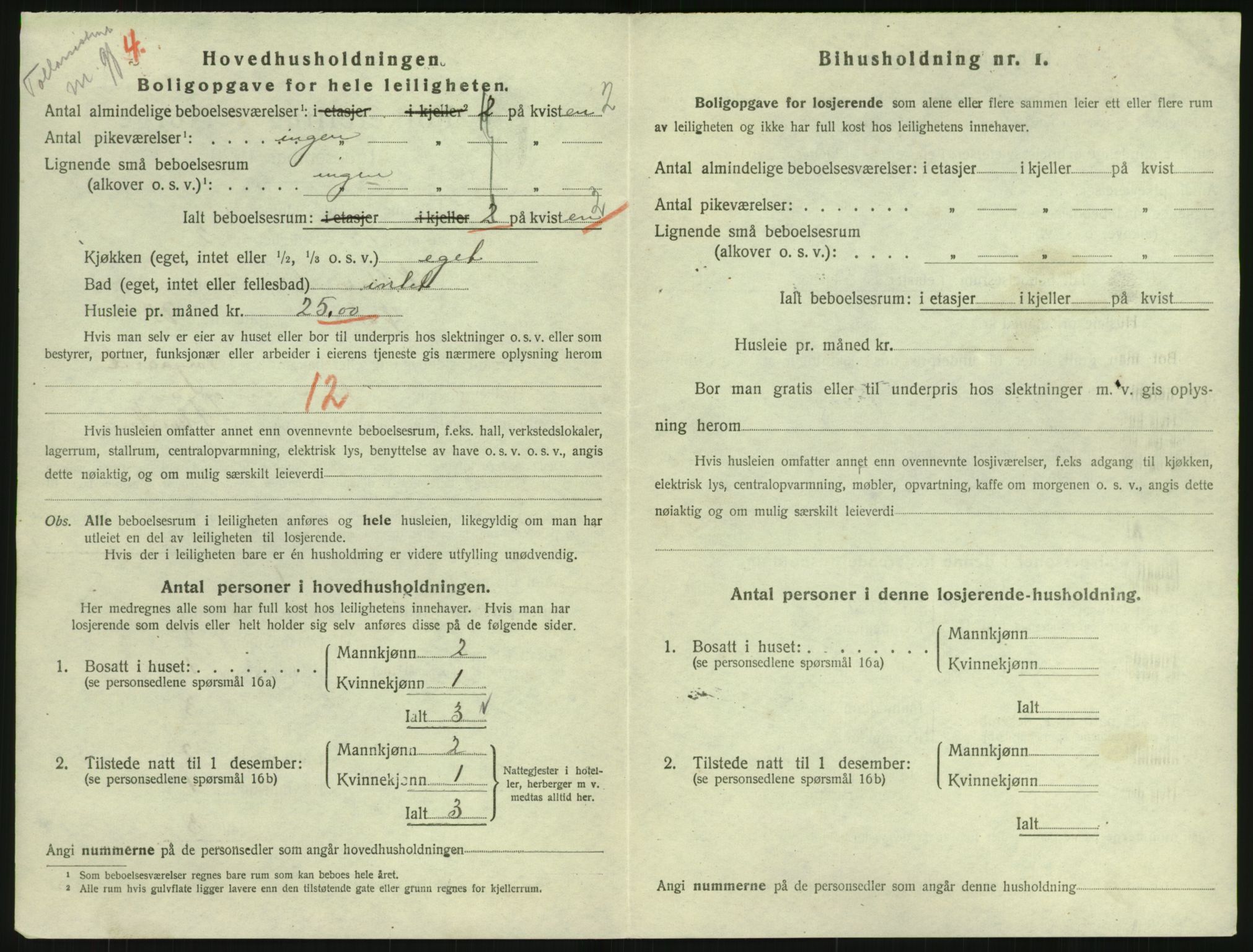 SAK, 1920 census for Lillesand, 1920, p. 692