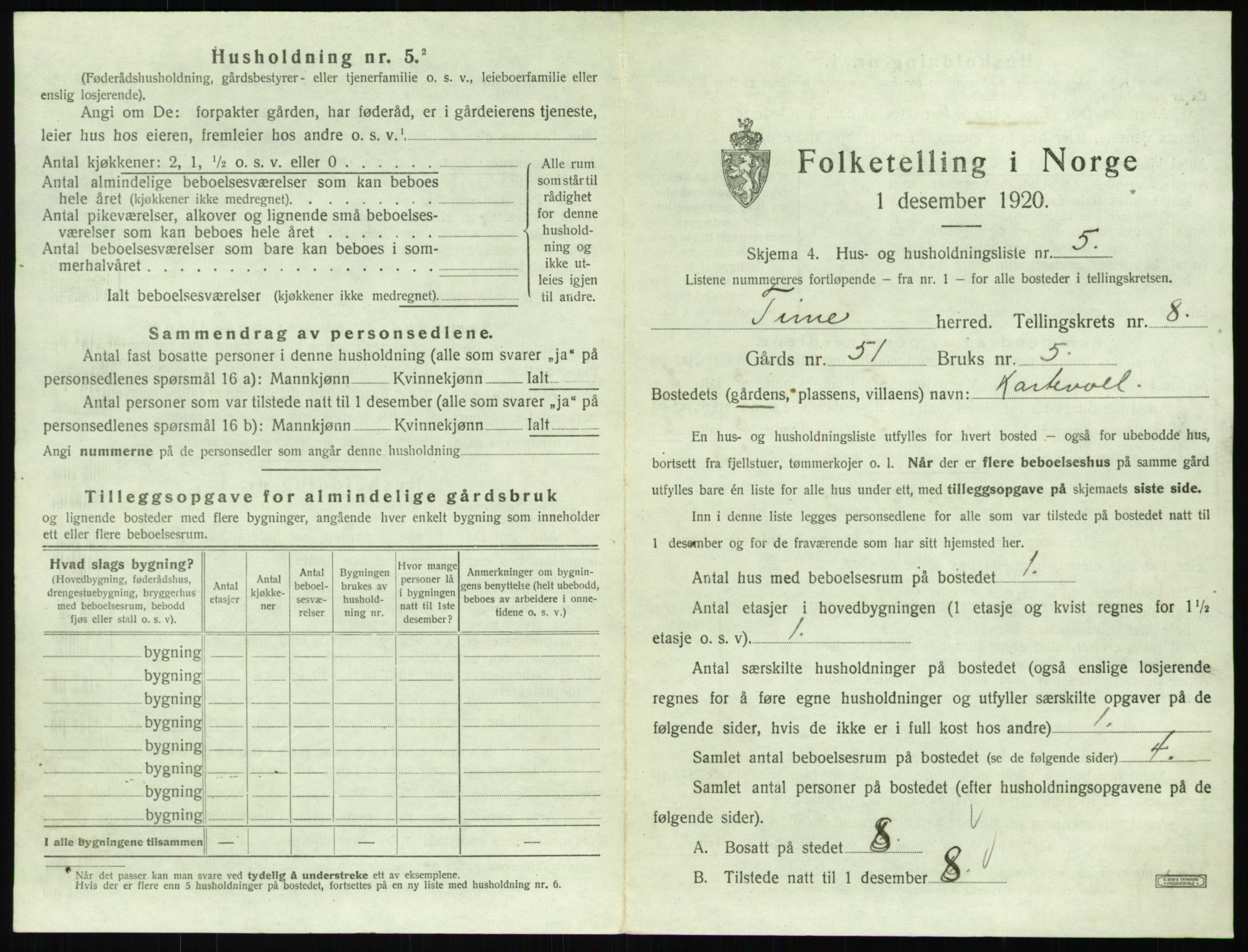 SAST, 1920 census for Time, 1920, p. 1237