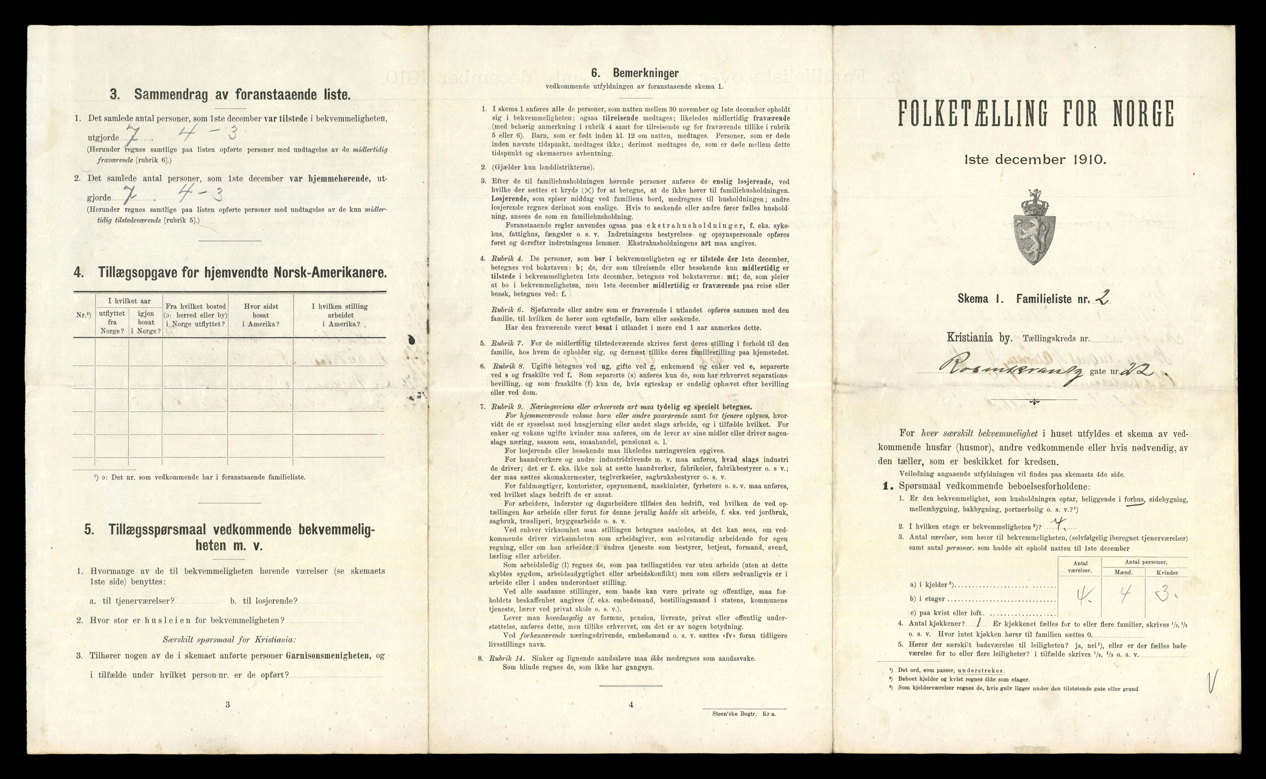 RA, 1910 census for Kristiania, 1910, p. 81521