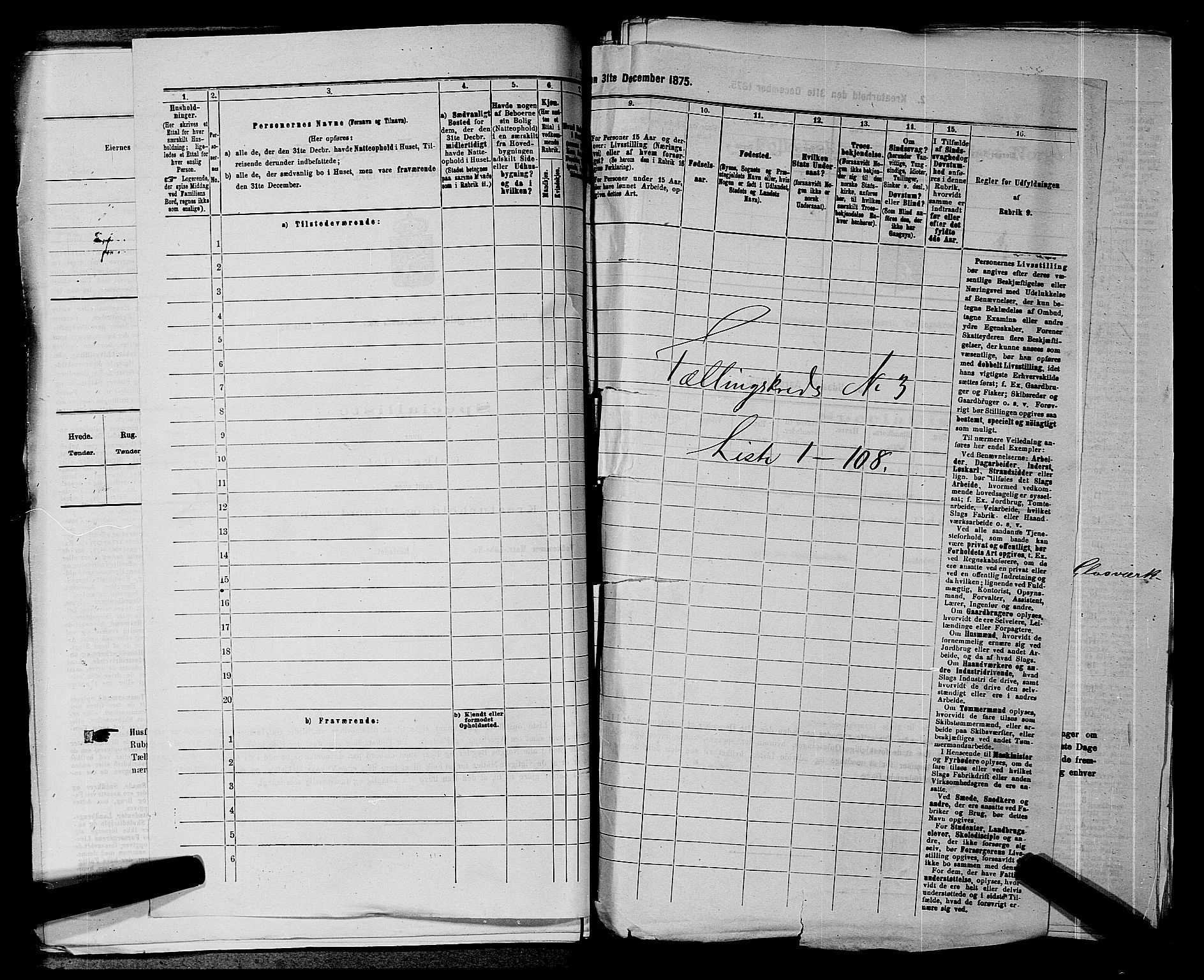 SAKO, 1875 census for 0628L Hurum/Hurum, 1875, p. 377