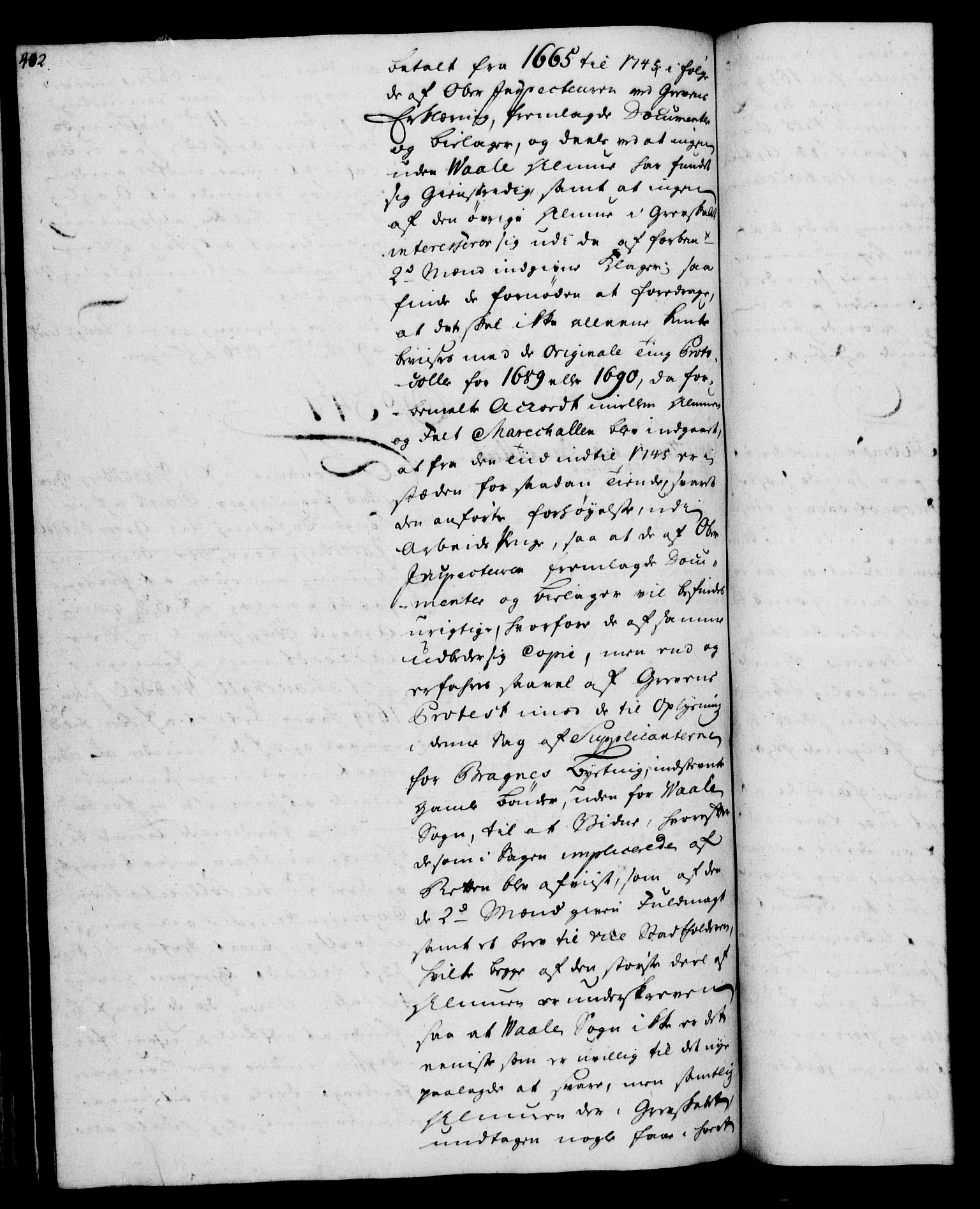 Rentekammeret, Kammerkanselliet, RA/EA-3111/G/Gh/Gha/L0032: Norsk ekstraktmemorialprotokoll (merket RK 53.77), 1753-1755, p. 402