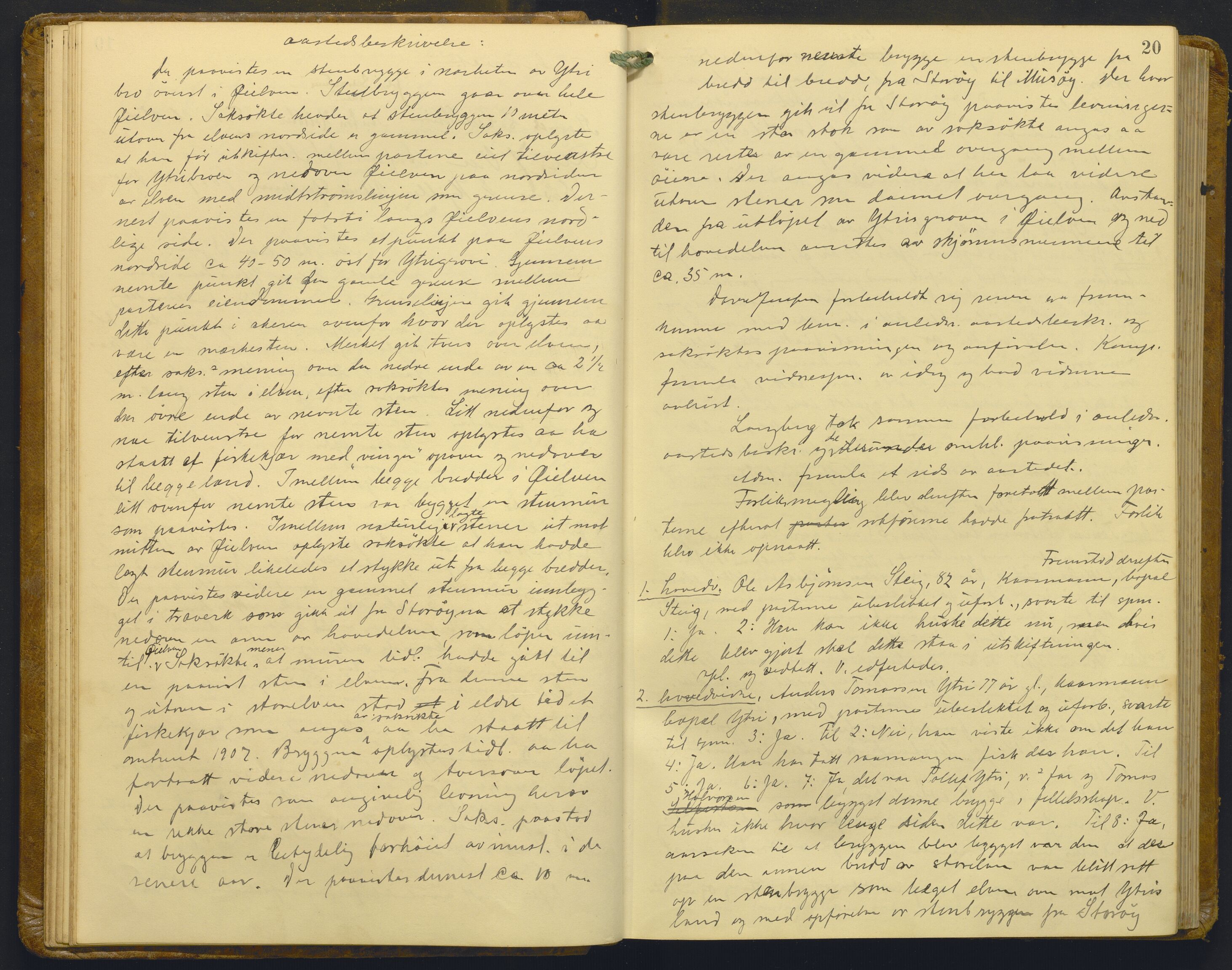 Indre Sogn tingrett, AV/SAB-A-3301/1/F/Fb/Fba/L0015: Sivile og offentlege saker, Bb 11, 1923-1928, p. 19b-20a