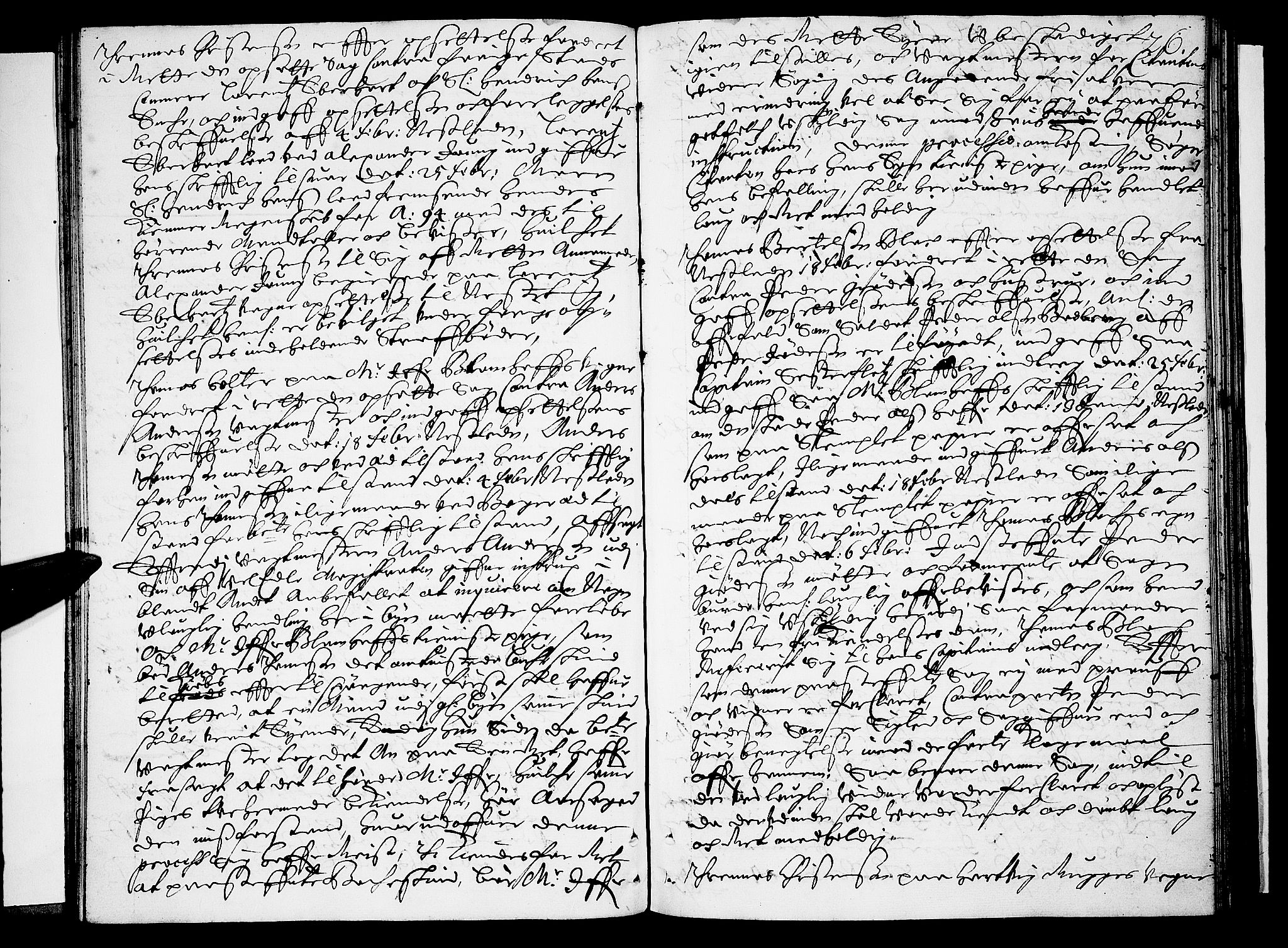Christiania byfogd, AV/SAO-A-11543/F/Fb/L0025: Tingbok, 1697, p. 25b-26a