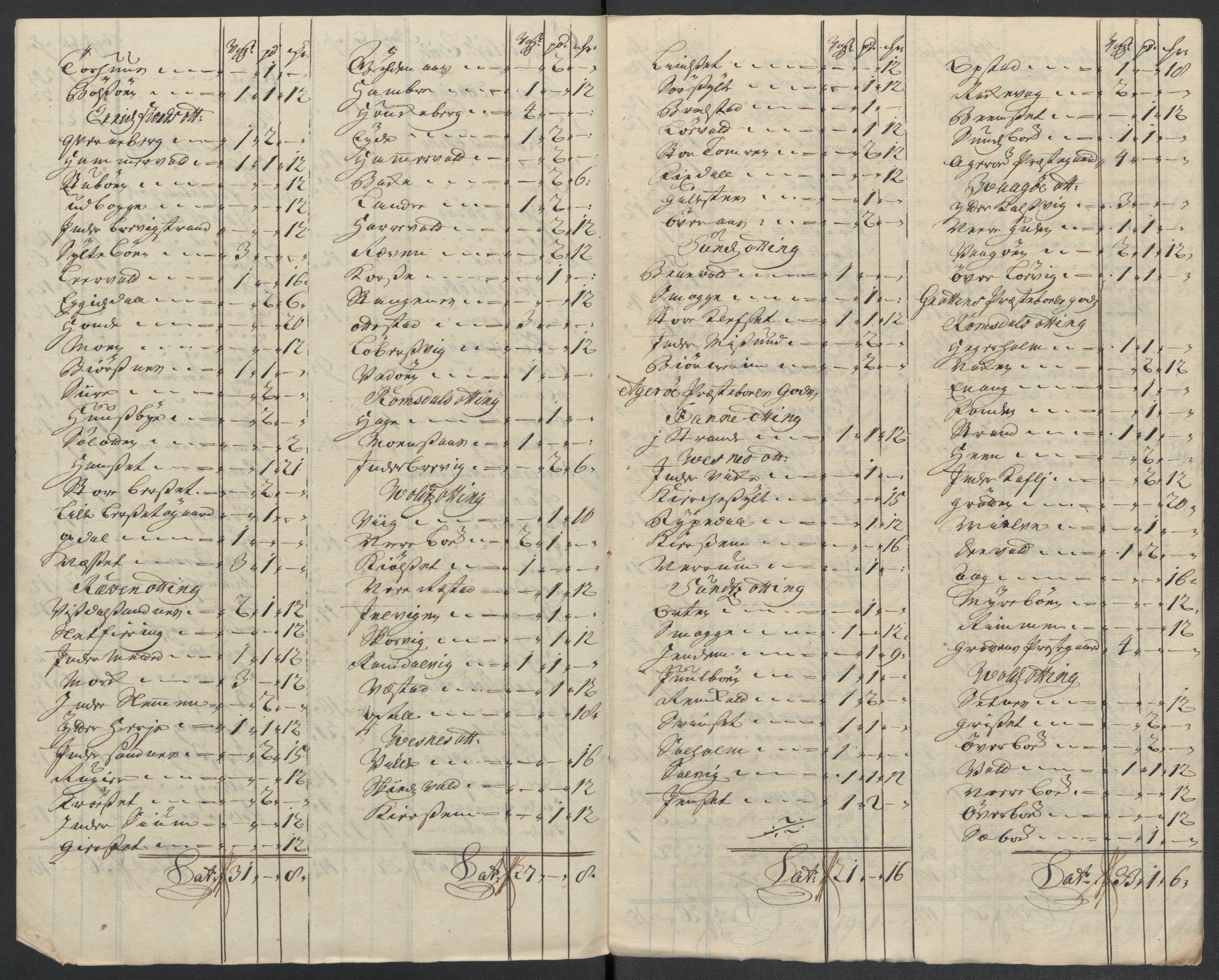 Rentekammeret inntil 1814, Reviderte regnskaper, Fogderegnskap, AV/RA-EA-4092/R55/L3658: Fogderegnskap Romsdal, 1707-1708, p. 334