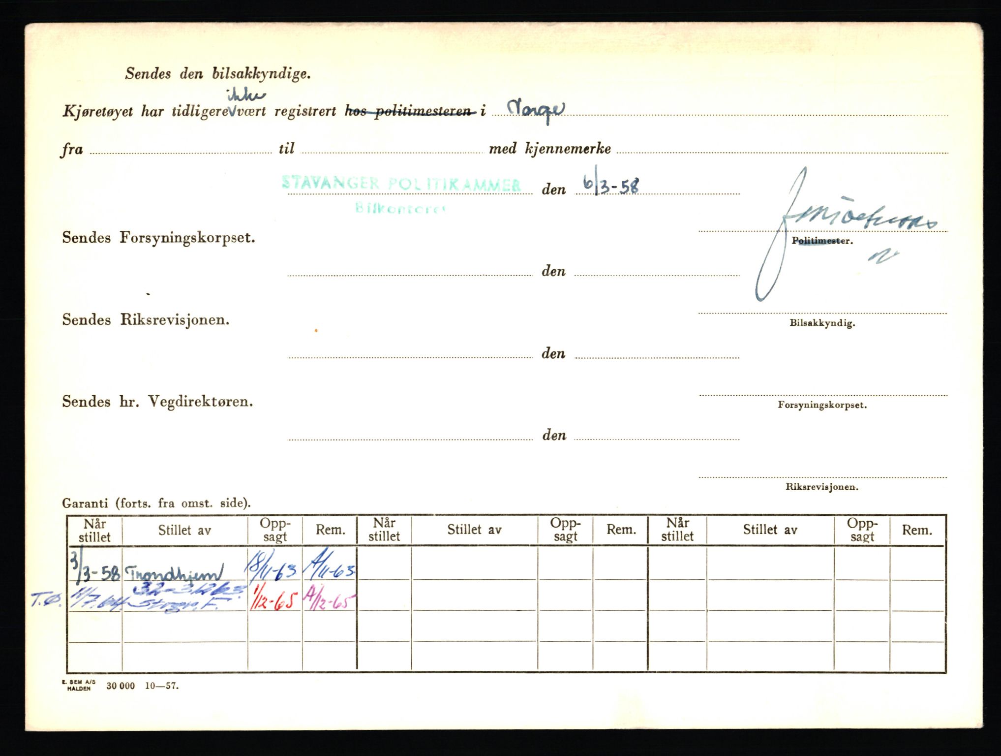 Stavanger trafikkstasjon, AV/SAST-A-101942/0/F/L0005: L-1350 - L-1699, 1930-1971, p. 1054