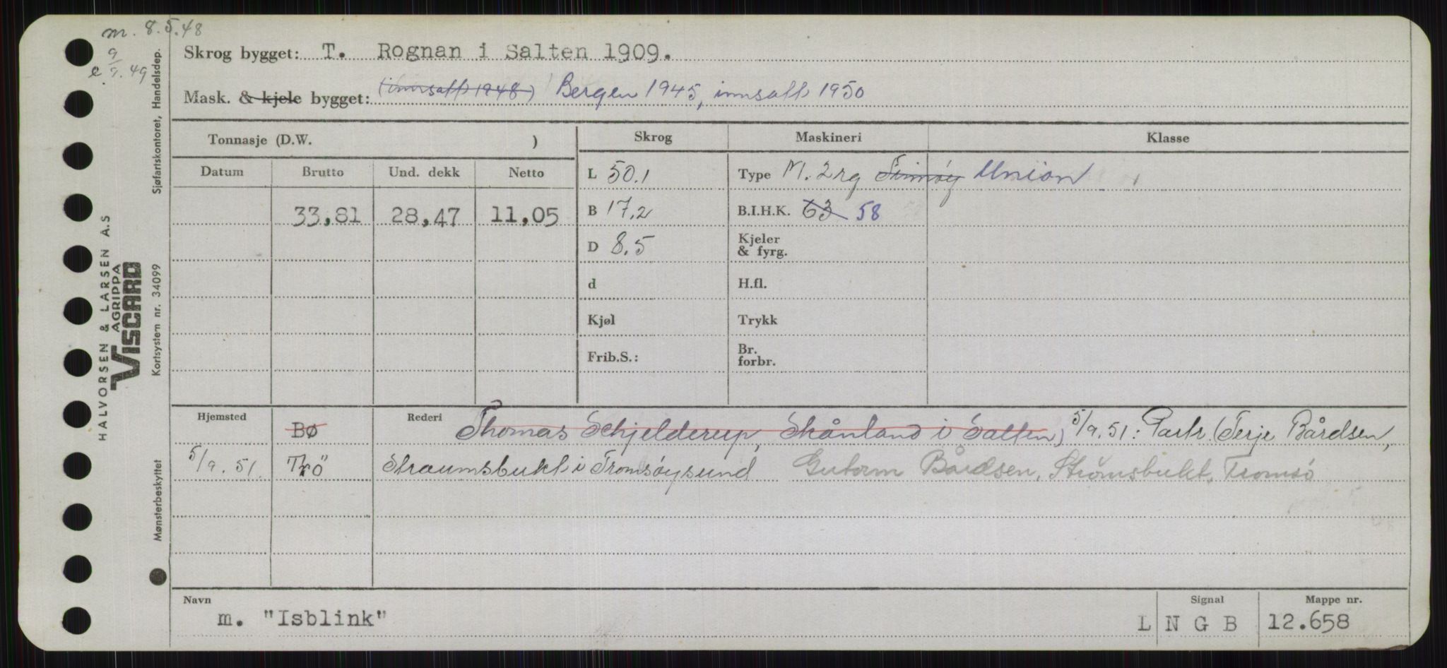 Sjøfartsdirektoratet med forløpere, Skipsmålingen, AV/RA-S-1627/H/Hb/L0003: Fartøy, I-N, p. 15