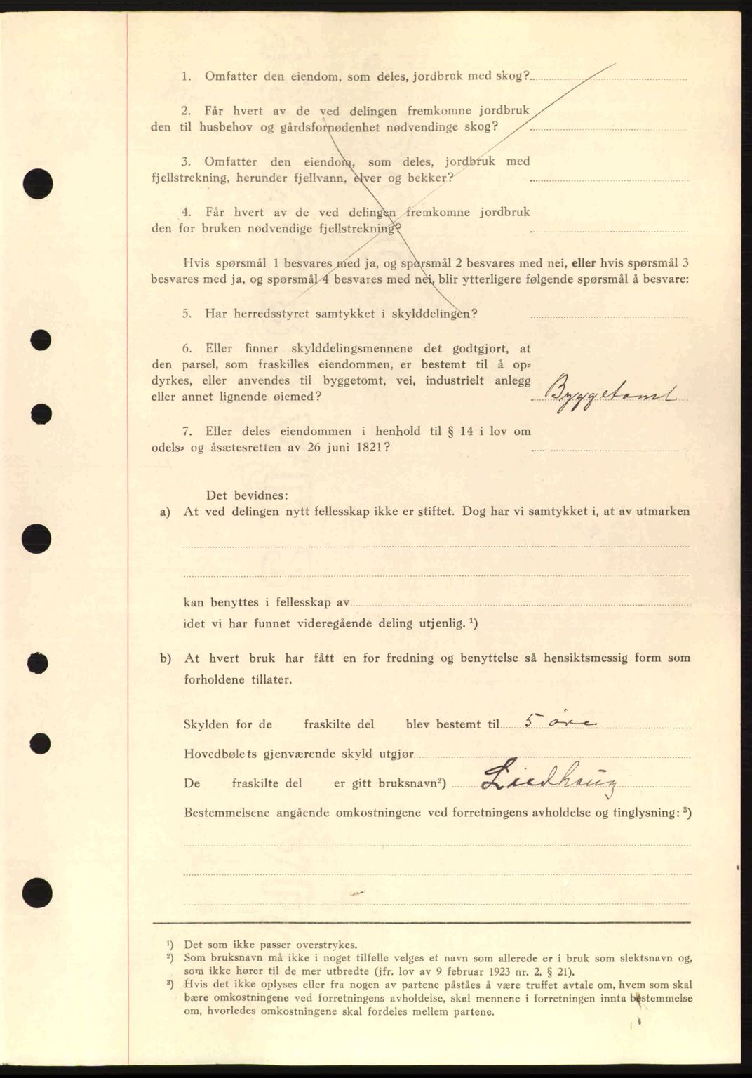 Romsdal sorenskriveri, AV/SAT-A-4149/1/2/2C: Mortgage book no. A1, 1936-1936, Diary no: : 1101/1936