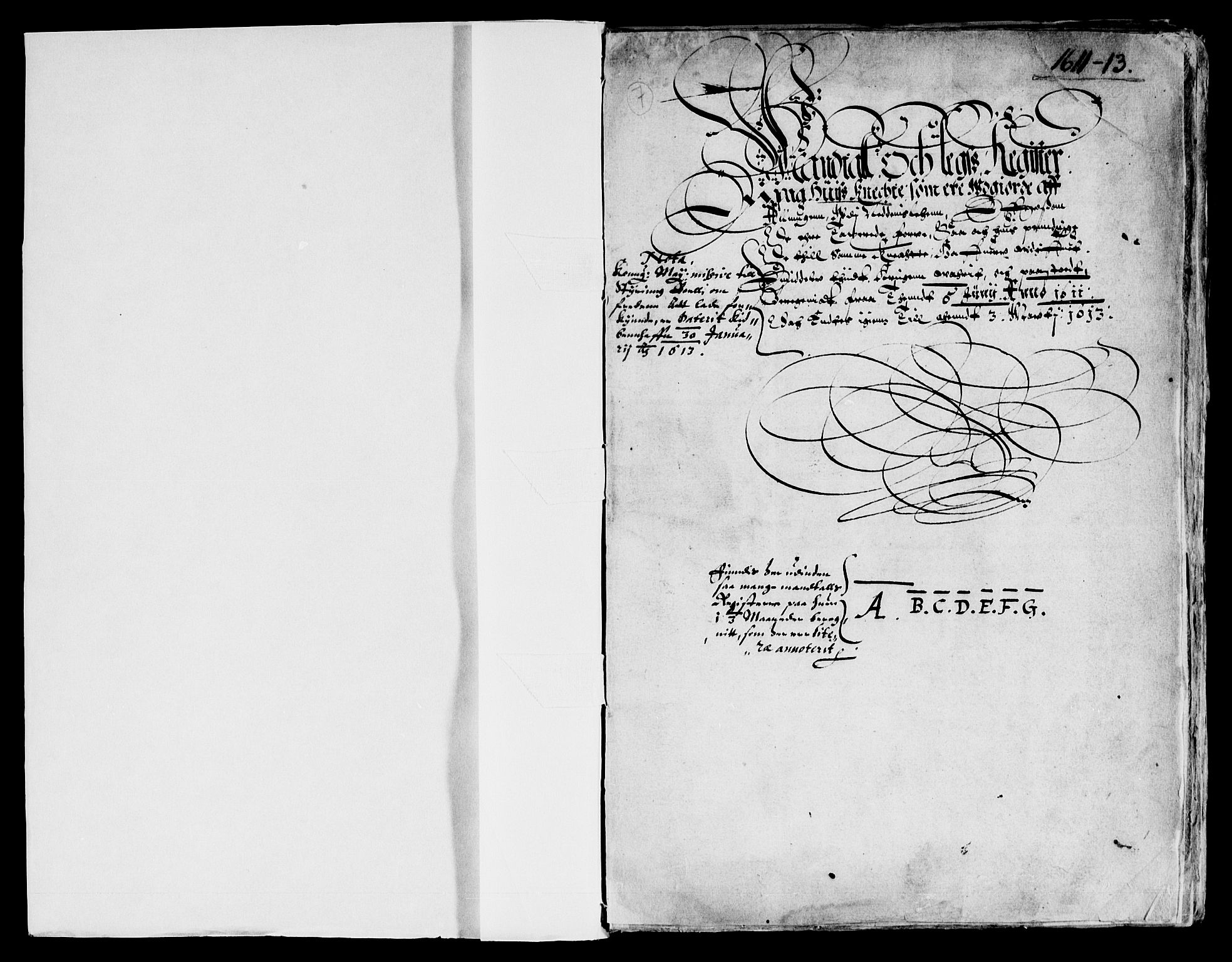 Rentekammeret inntil 1814, Reviderte regnskaper, Lensregnskaper, AV/RA-EA-5023/R/Rb/Rbq/L0004: Nedenes len. Mandals len. Råbyggelag., 1612-1613