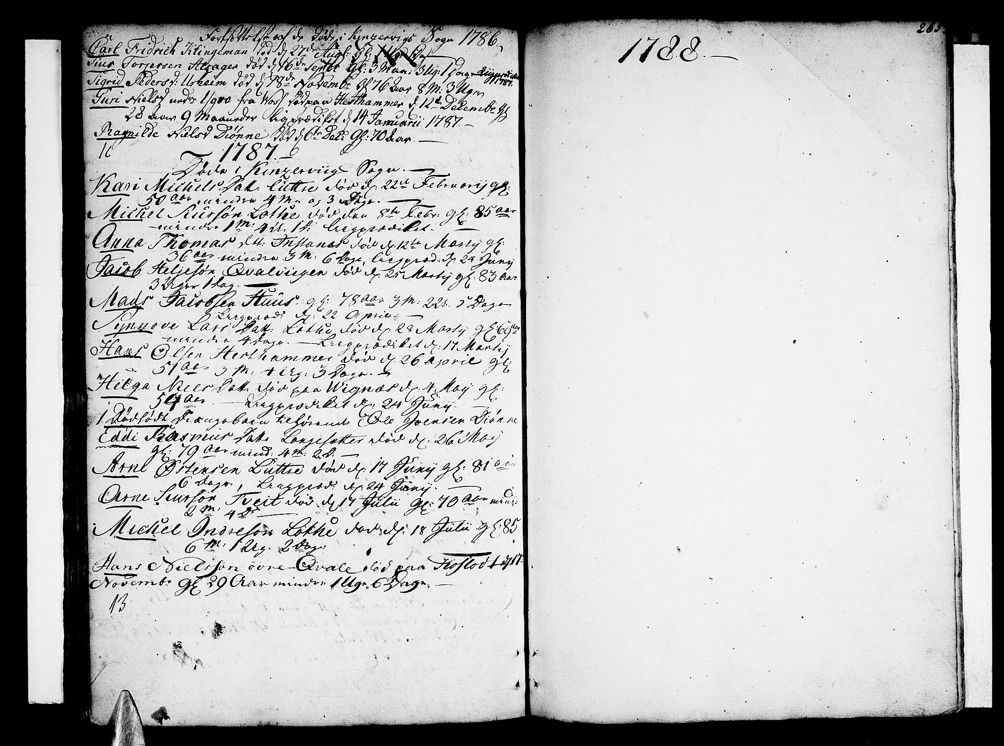 Ullensvang sokneprestembete, SAB/A-78701/H/Haa: Parish register (official) no. A 6 /2, 1758-1788, p. 265