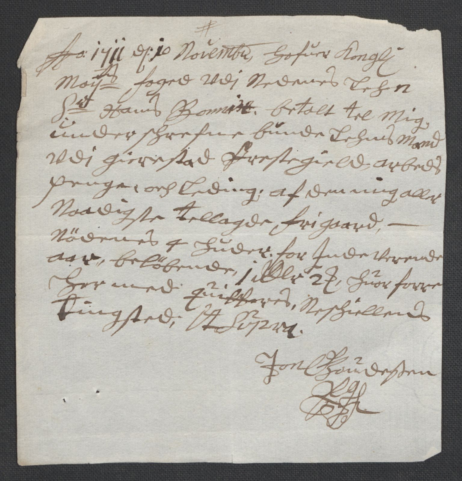 Rentekammeret inntil 1814, Reviderte regnskaper, Fogderegnskap, AV/RA-EA-4092/R39/L2319: Fogderegnskap Nedenes, 1710-1711, p. 312