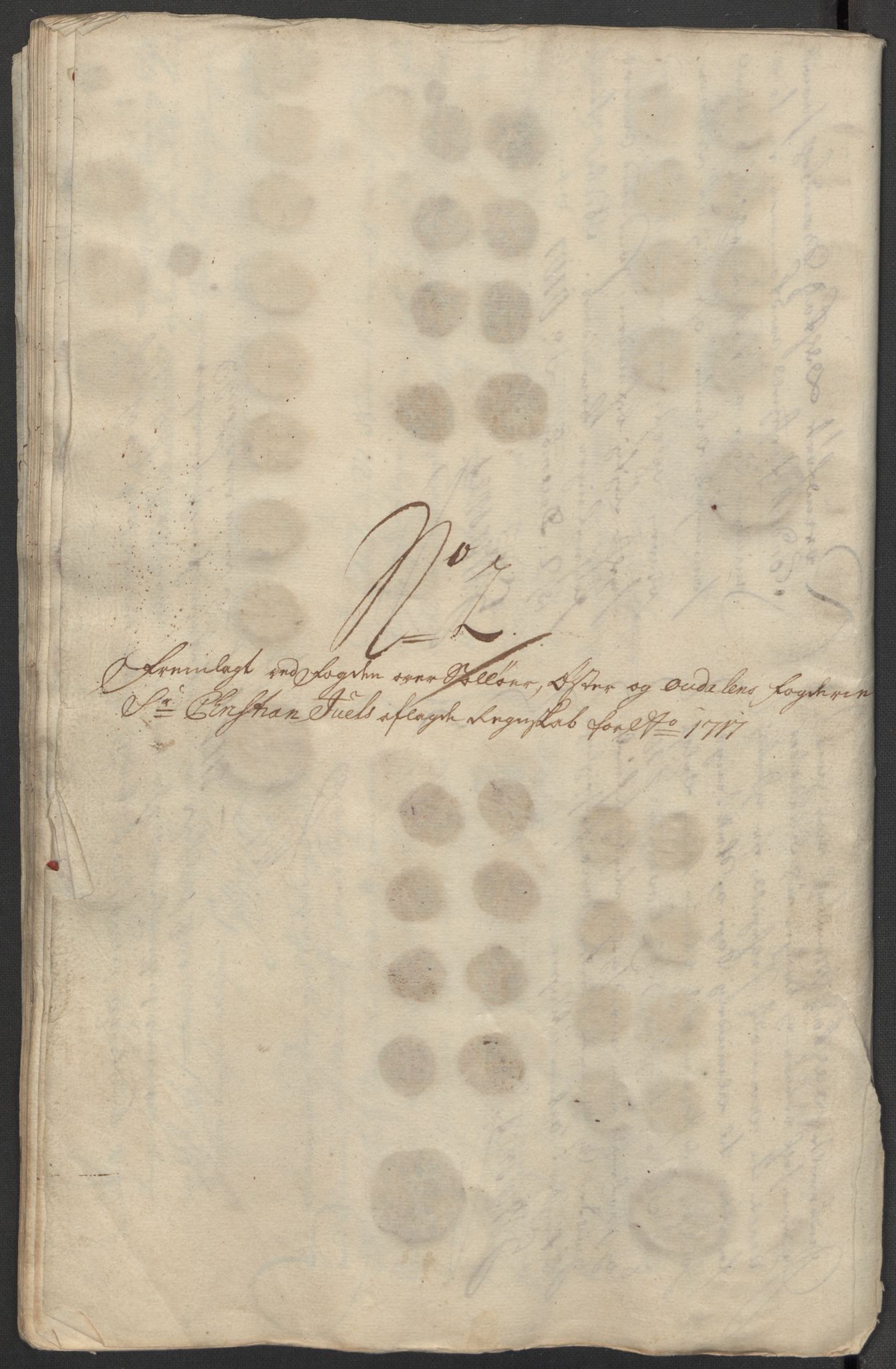 Rentekammeret inntil 1814, Reviderte regnskaper, Fogderegnskap, AV/RA-EA-4092/R13/L0856: Fogderegnskap Solør, Odal og Østerdal, 1717, p. 132