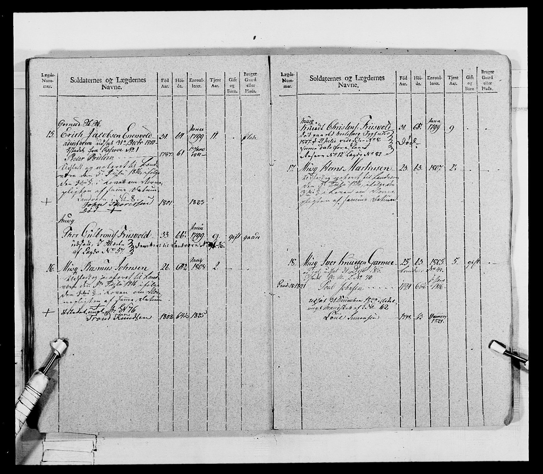 Generalitets- og kommissariatskollegiet, Det kongelige norske kommissariatskollegium, AV/RA-EA-5420/E/Eh/L0069: Opplandske gevorbne infanteriregiment, 1810-1818, p. 324