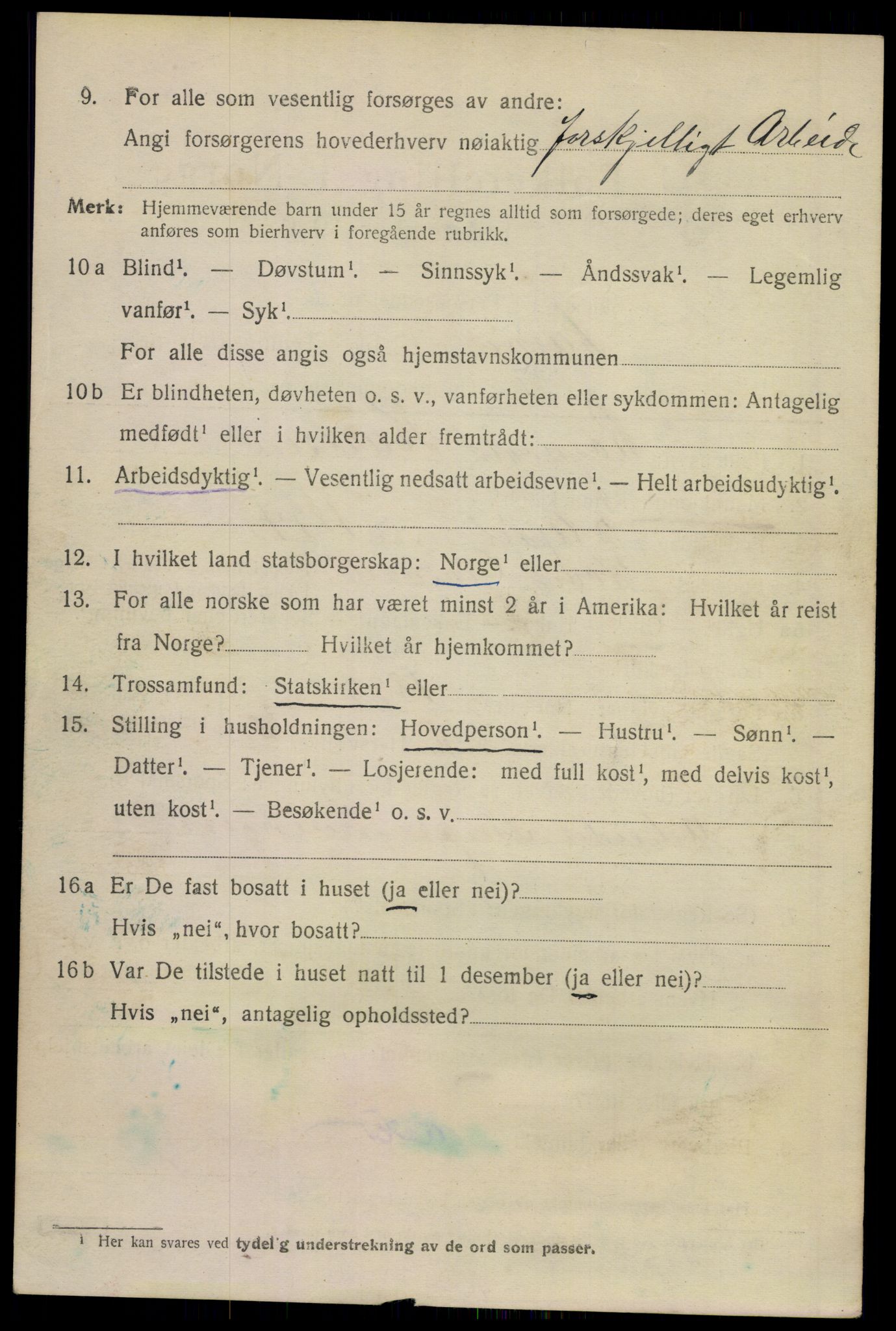 SAKO, 1920 census for Larvik, 1920, p. 28307