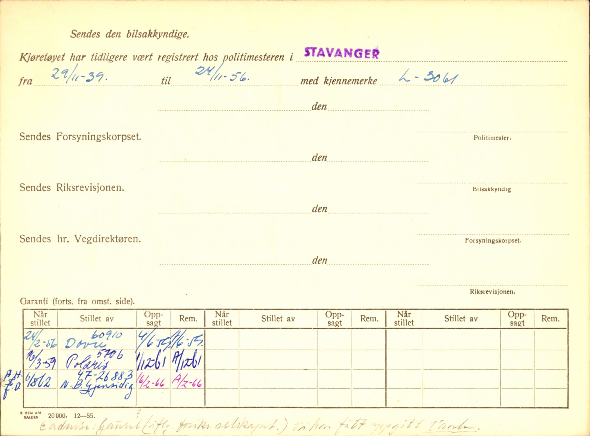 Stavanger trafikkstasjon, AV/SAST-A-101942/0/F/L0048: L-29100 - L-29899, 1930-1971, p. 1450