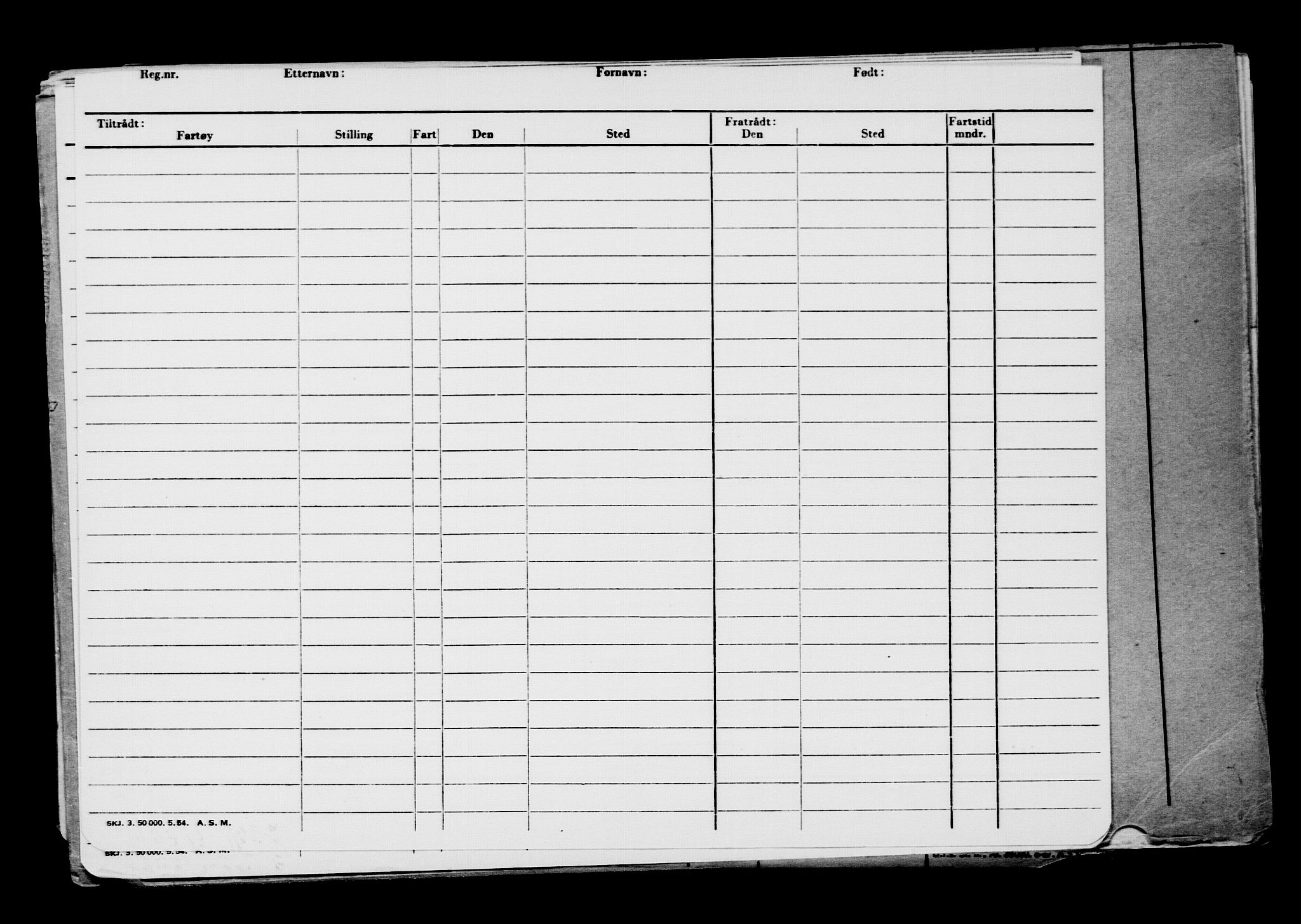 Direktoratet for sjømenn, AV/RA-S-3545/G/Gb/L0167: Hovedkort, 1919, p. 299