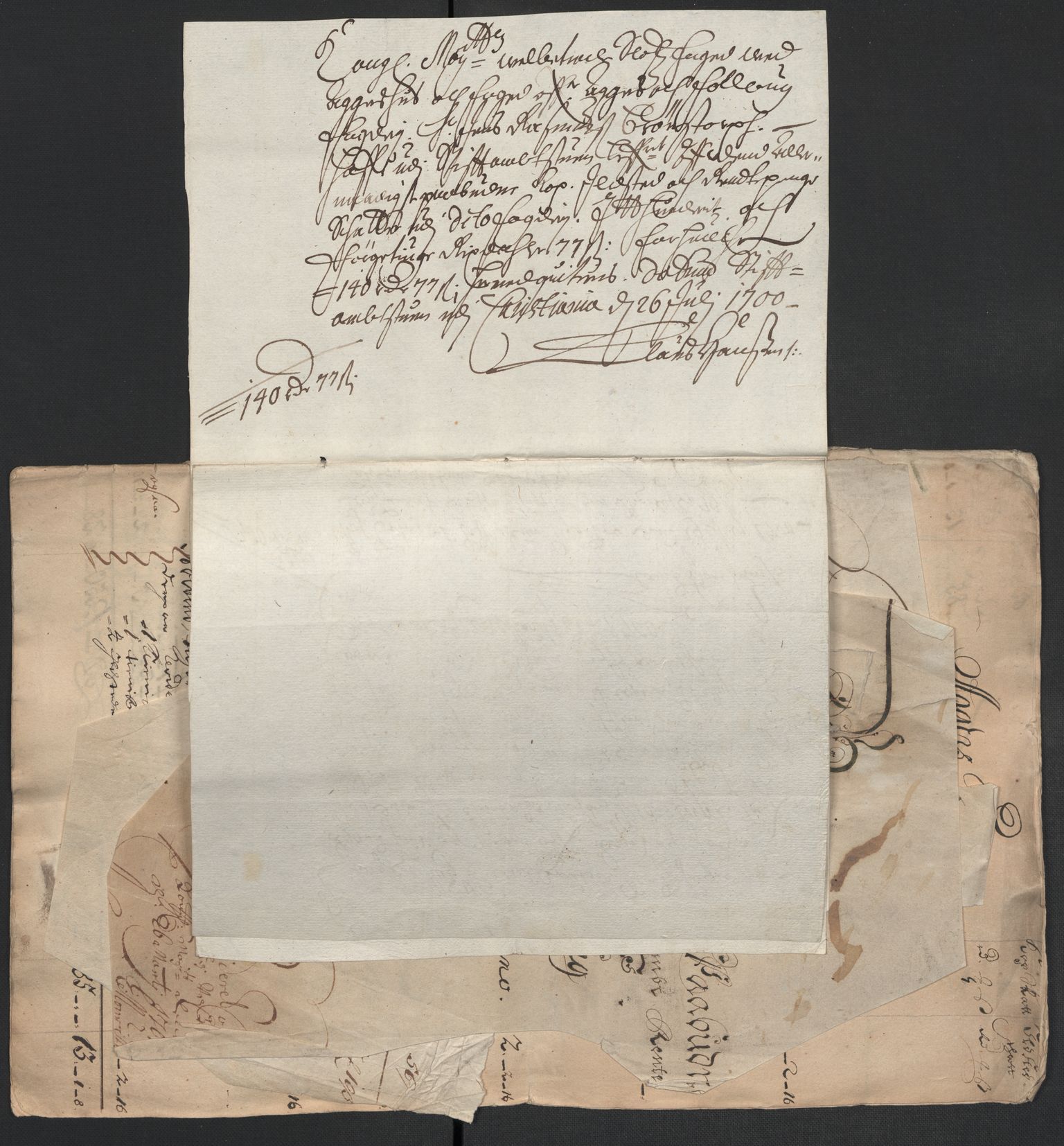 Rentekammeret inntil 1814, Reviderte regnskaper, Fogderegnskap, AV/RA-EA-4092/R10/L0442: Fogderegnskap Aker og Follo, 1699, p. 396