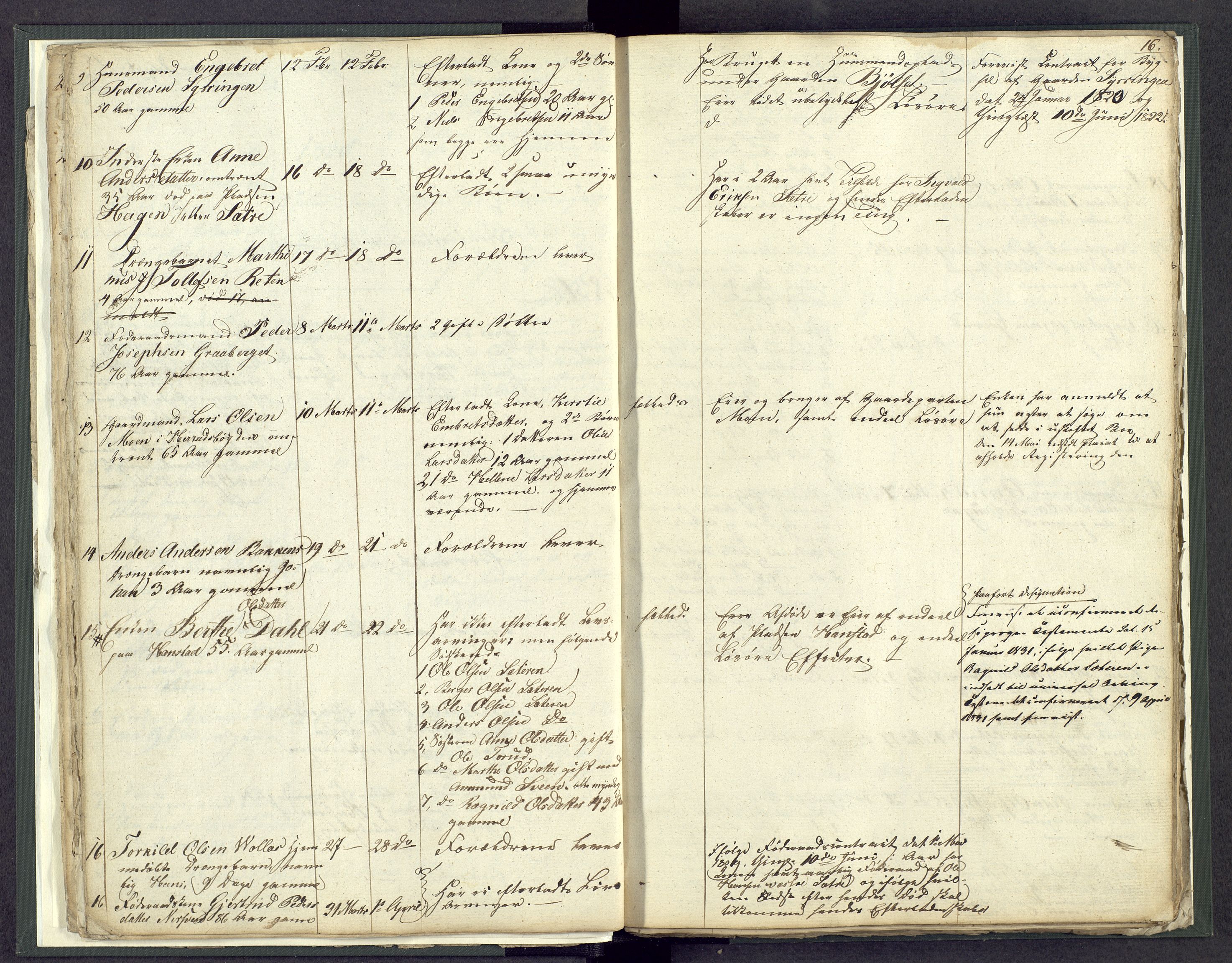 Østerdalen sorenskriveri, AV/SAH-TING-032/J/Jd/L0003: Dødsfallsjournal, 1829-1834, p. 16