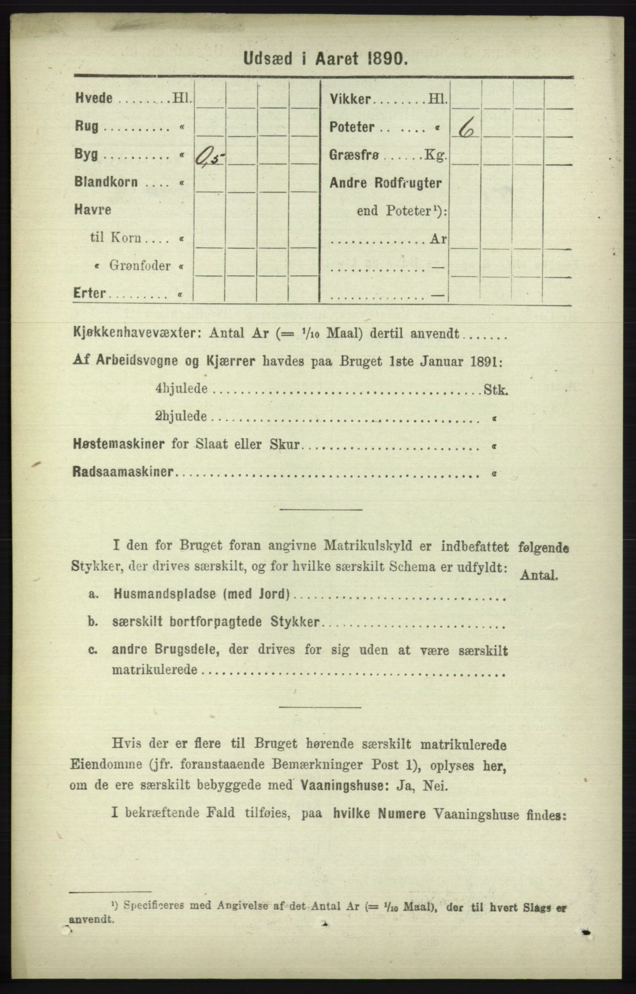 RA, 1891 census for 1230 Ullensvang, 1891, p. 7142