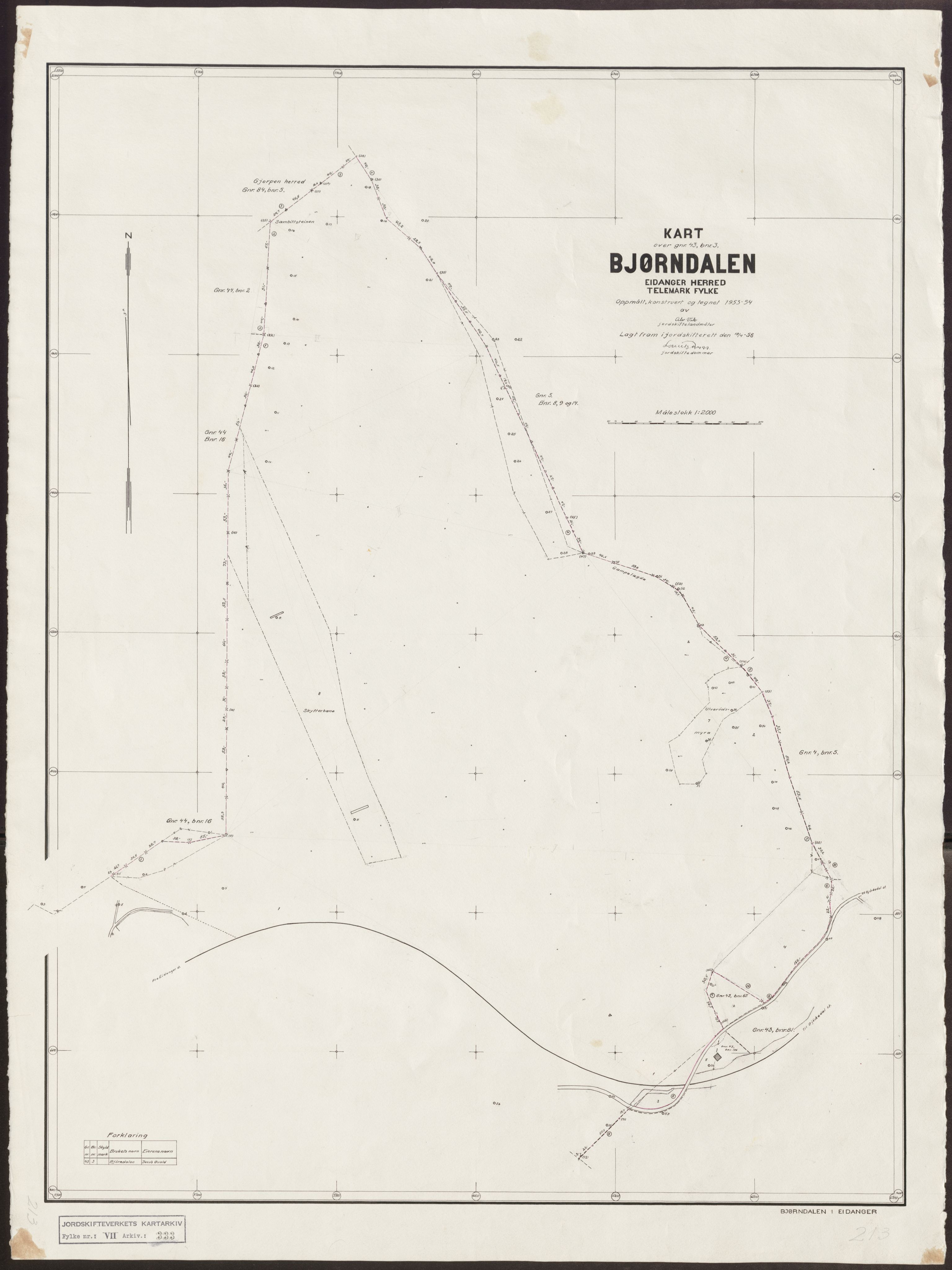 Jordskifteverkets kartarkiv, RA/S-3929/T, 1859-1988, p. 411